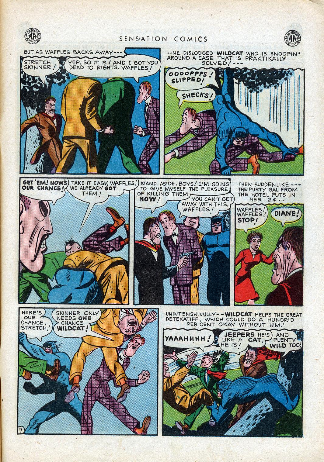 Read online Sensation (Mystery) Comics comic -  Issue #38 - 47