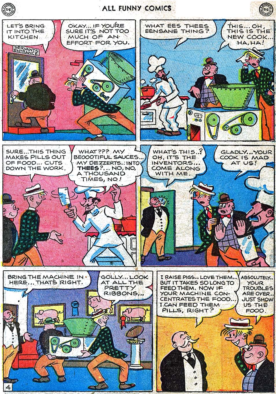 Read online All Funny Comics comic -  Issue #17 - 19