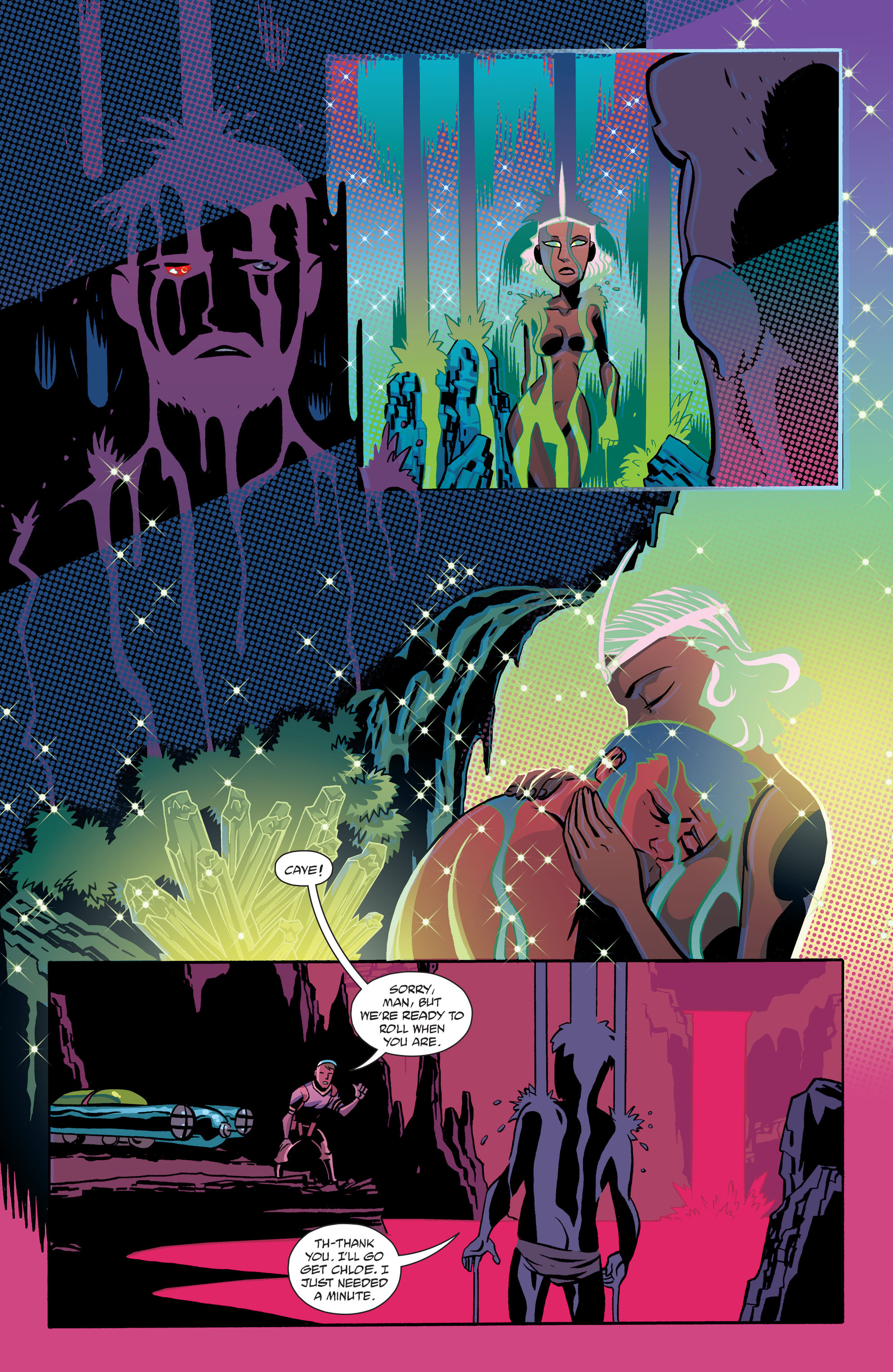 Read online Cave Carson Has a Cybernetic Eye comic -  Issue #3 - 20