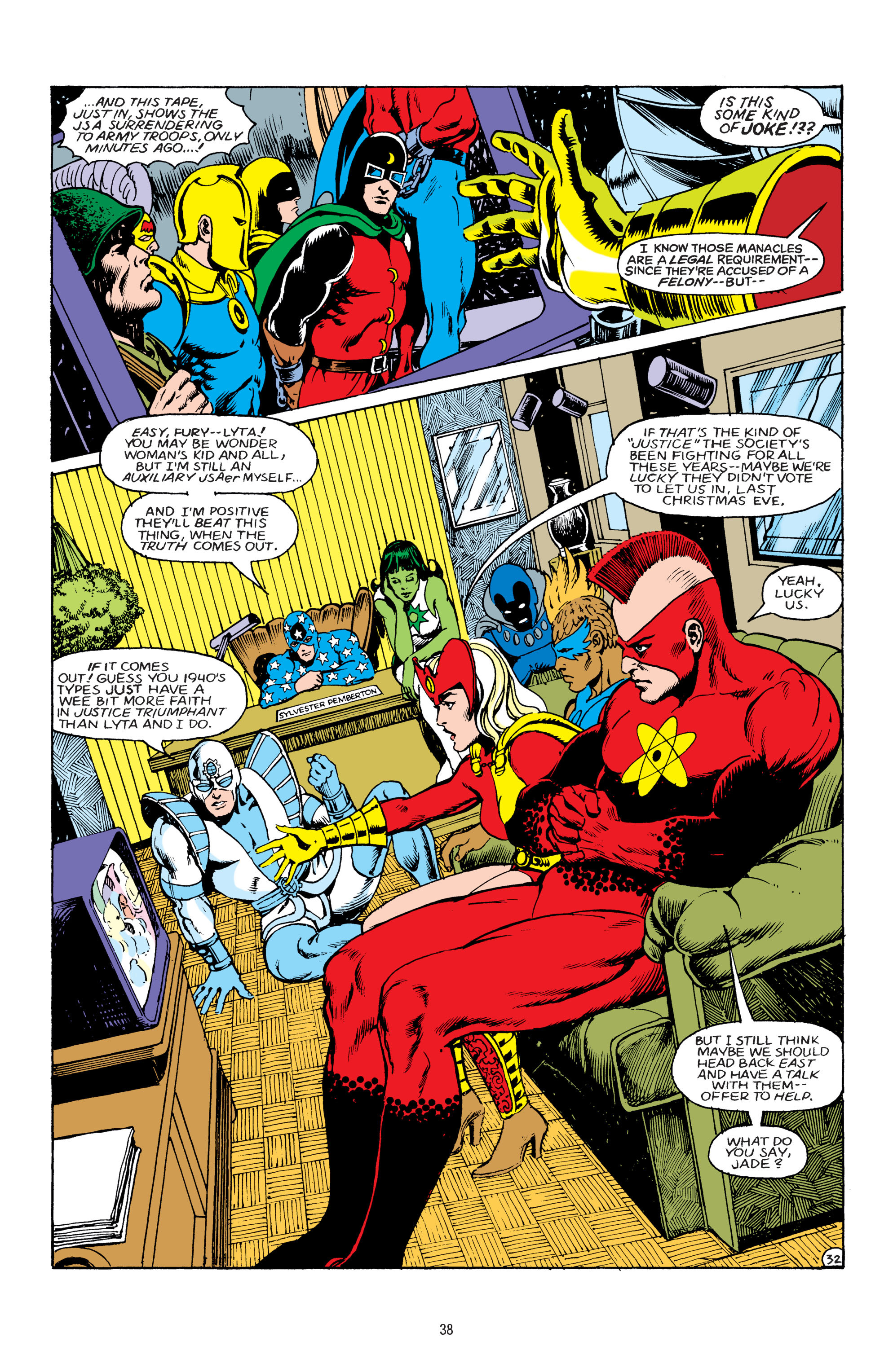 Read online America vs. the Justice Society comic -  Issue # TPB - 36