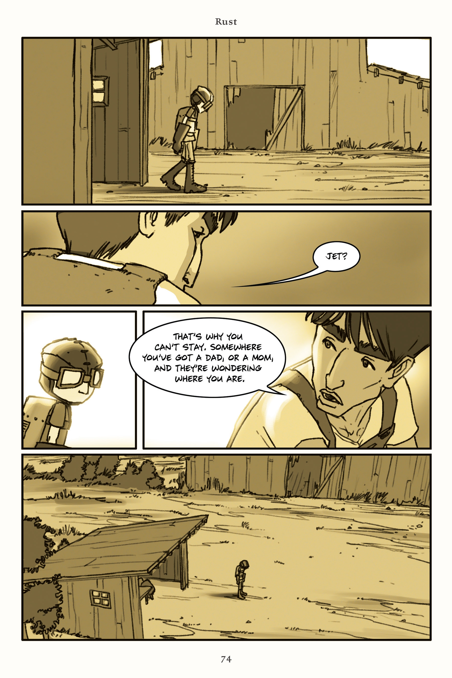 Read online Rust comic -  Issue # TPB 3 (Part 1) - 74