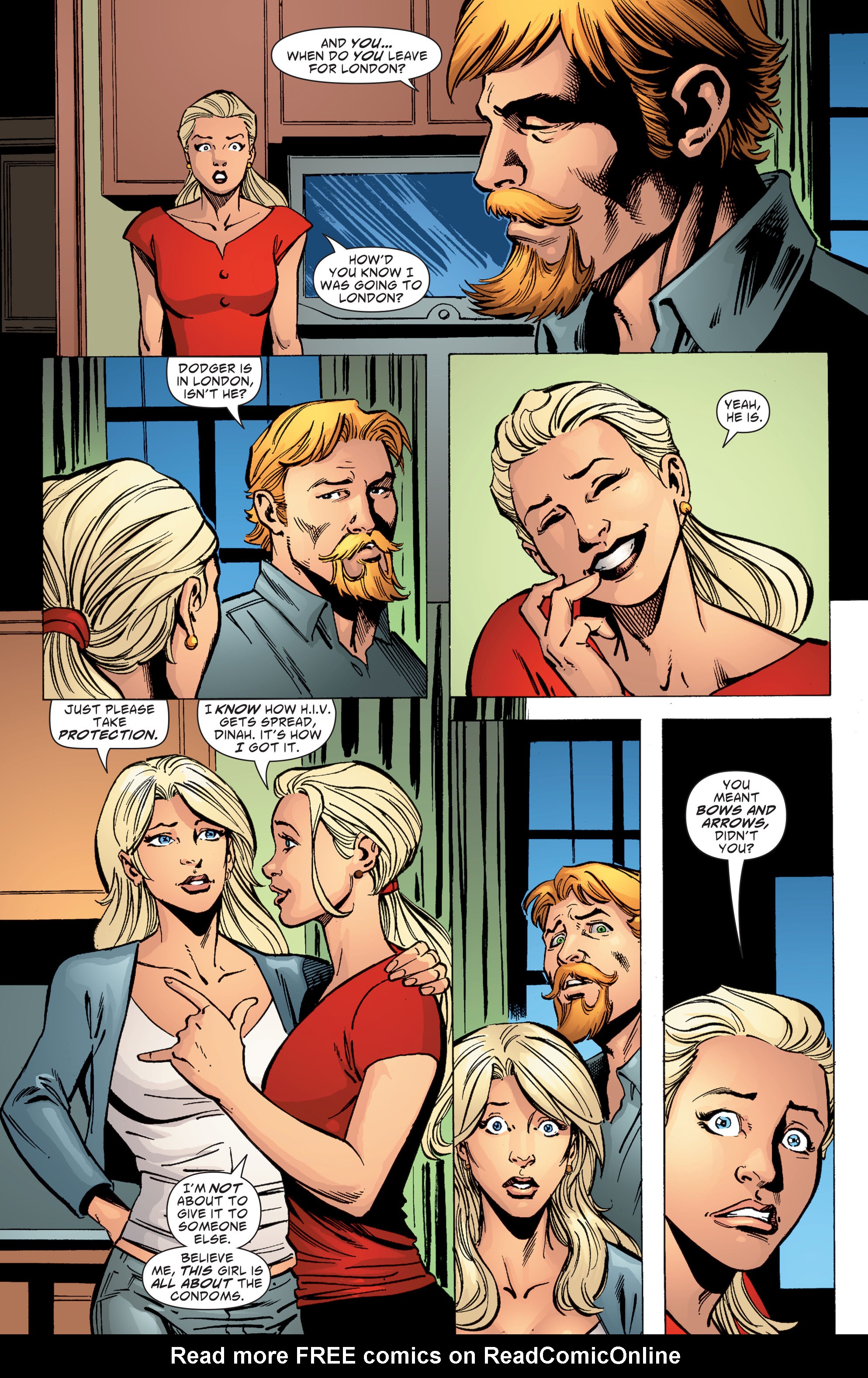 Read online Green Arrow/Black Canary comic -  Issue #15 - 14