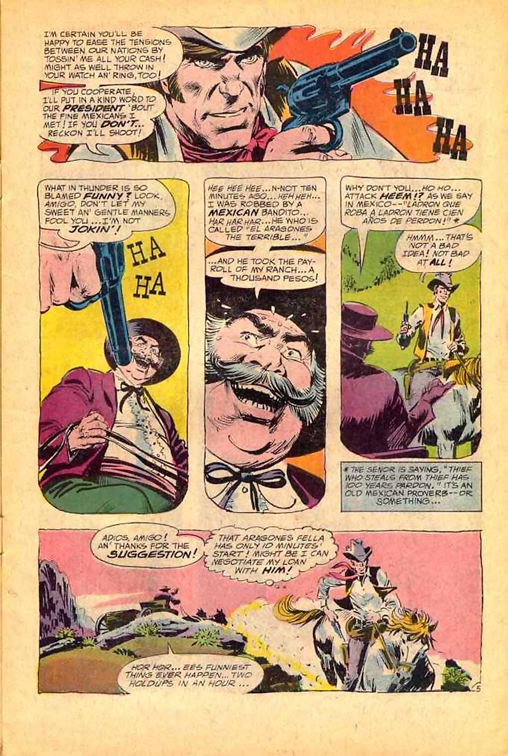 Read online Bat Lash (1968) comic -  Issue #5 - 7