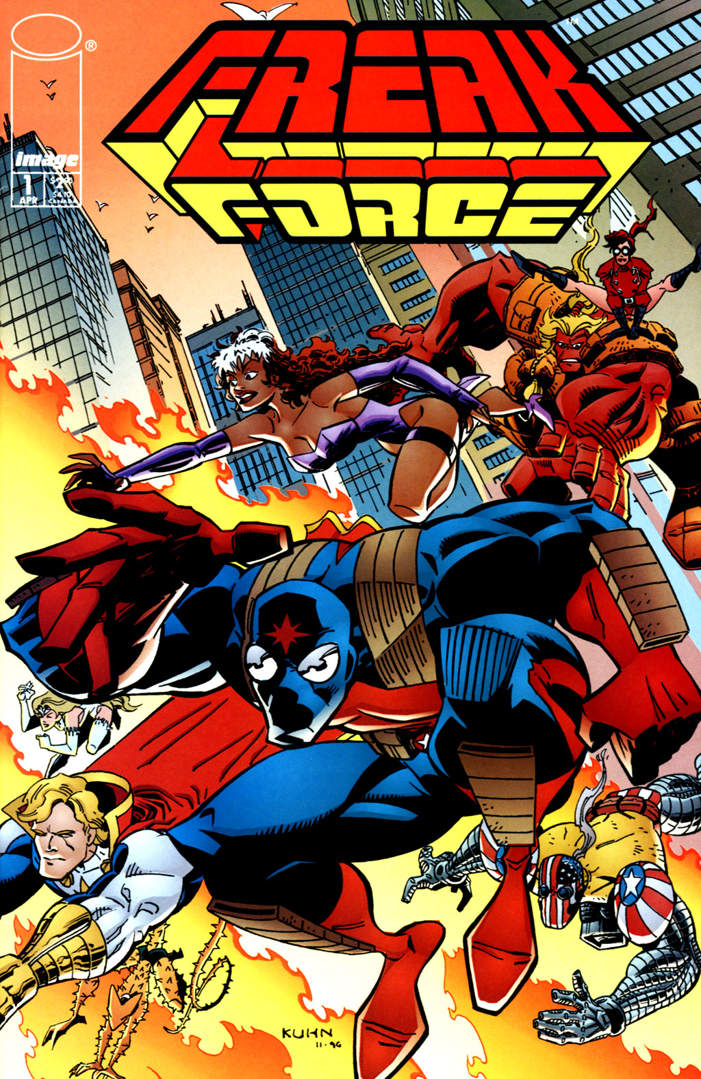 Read online Freak Force (1997) comic -  Issue #1 - 1