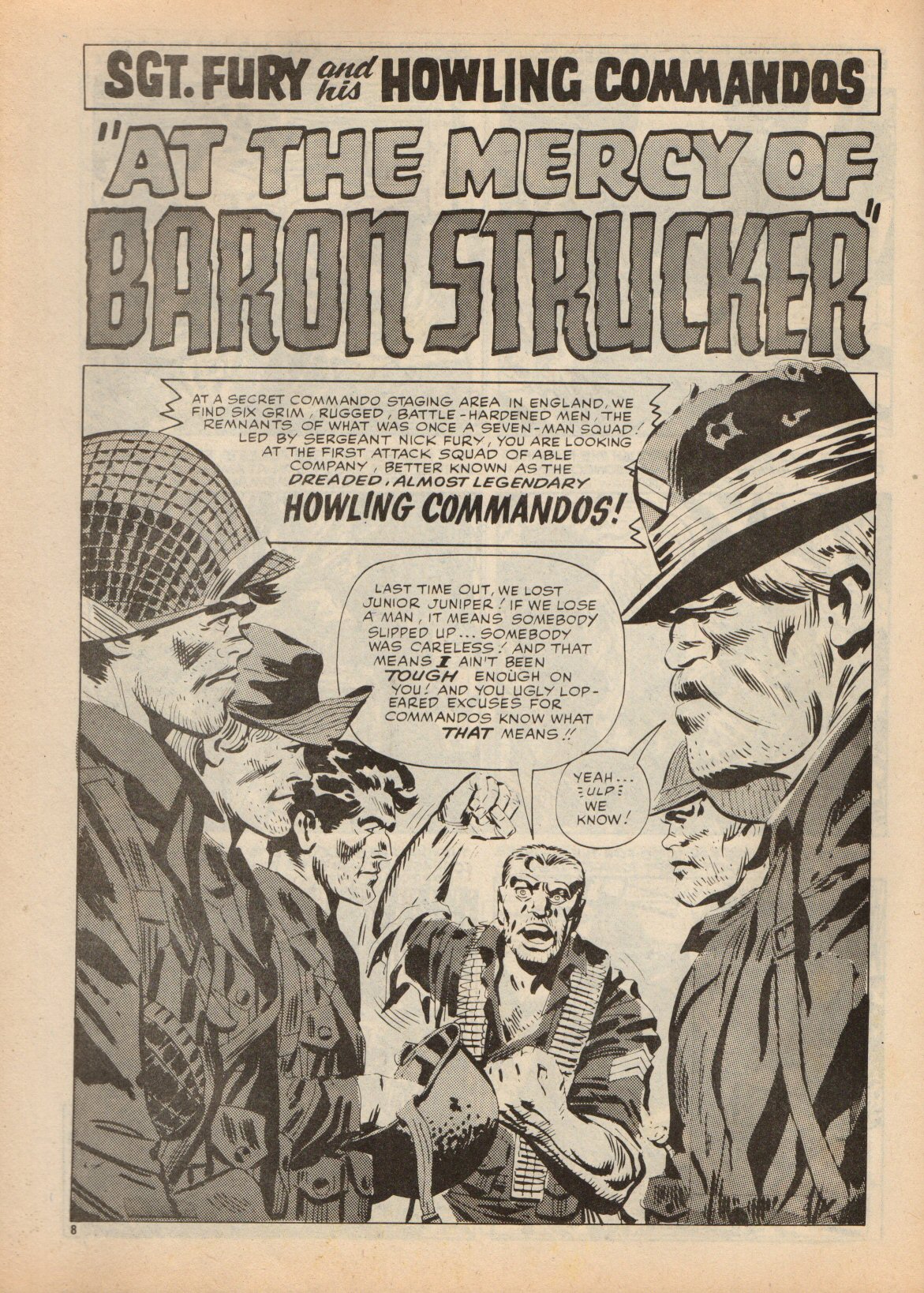 Read online Fury (1977) comic -  Issue #7 - 8