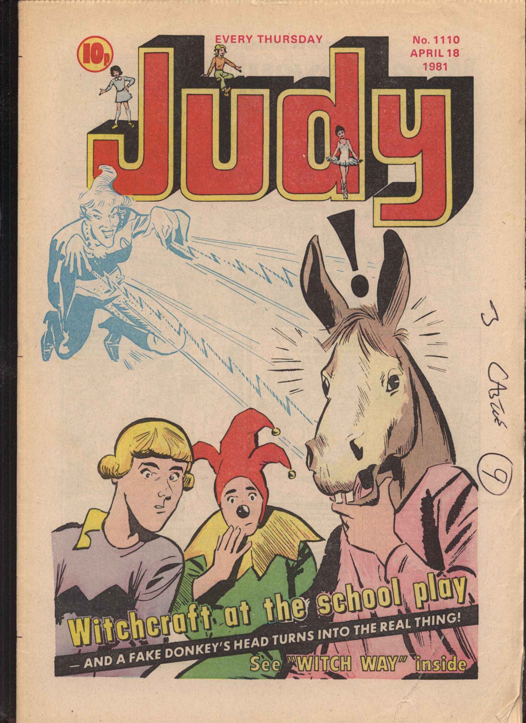 Read online Judy comic -  Issue #1110 - 1