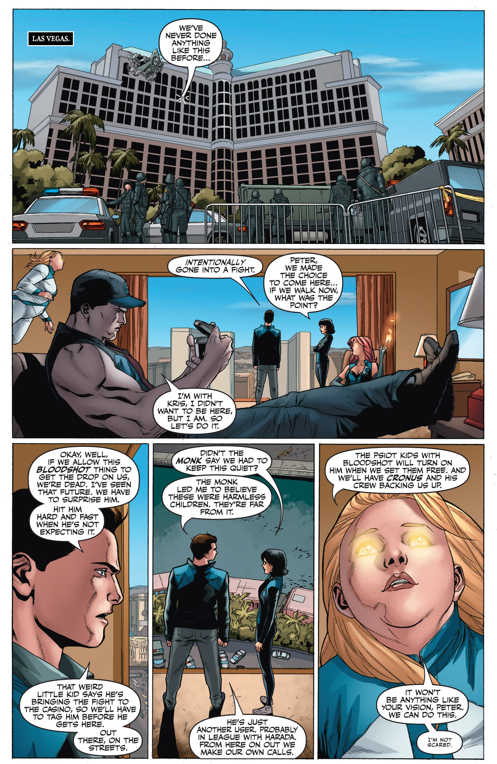 Read online Harbinger Wars comic -  Issue #3 - 11