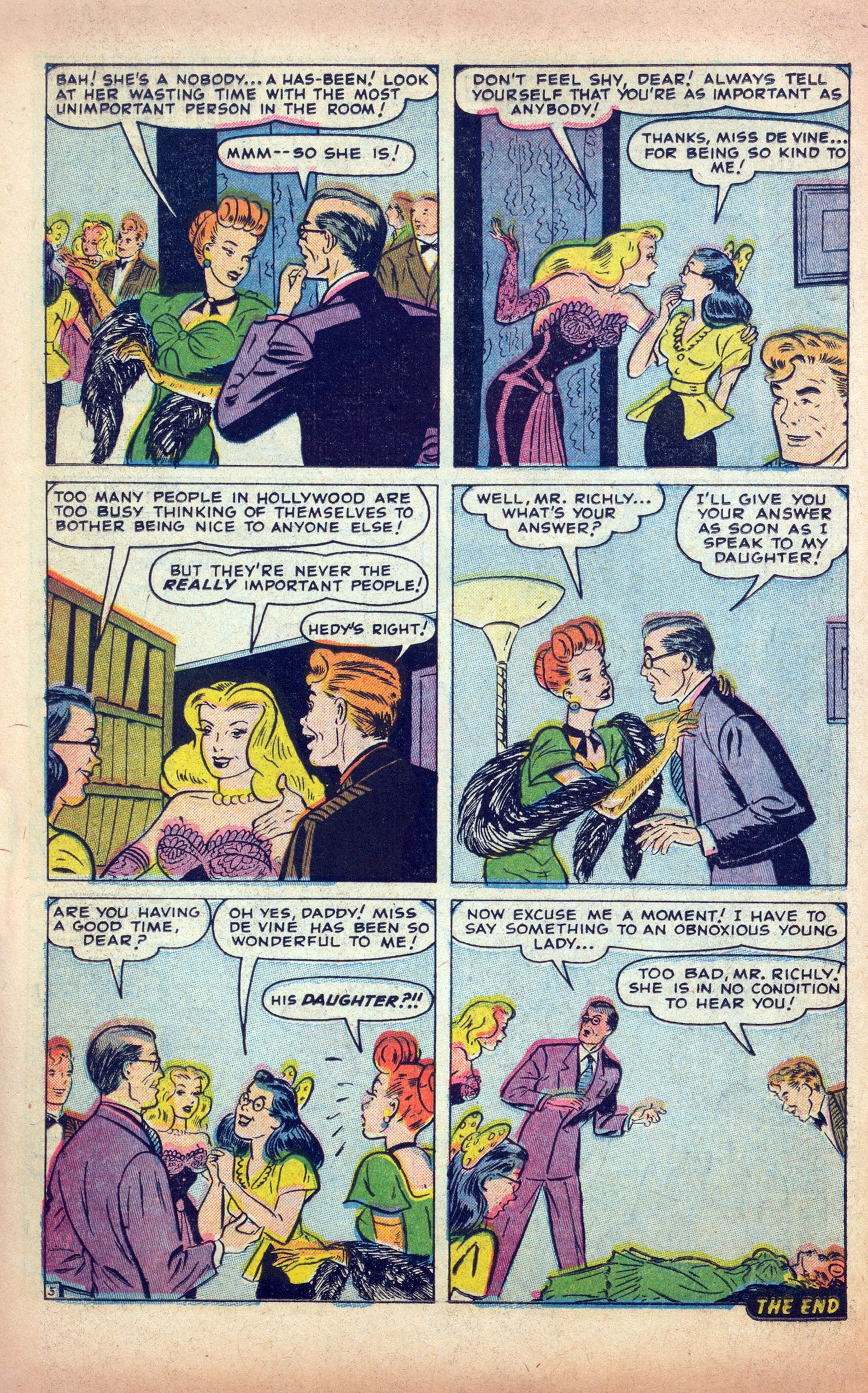 Read online Hedy Of Hollywood Comics comic -  Issue #48 - 26