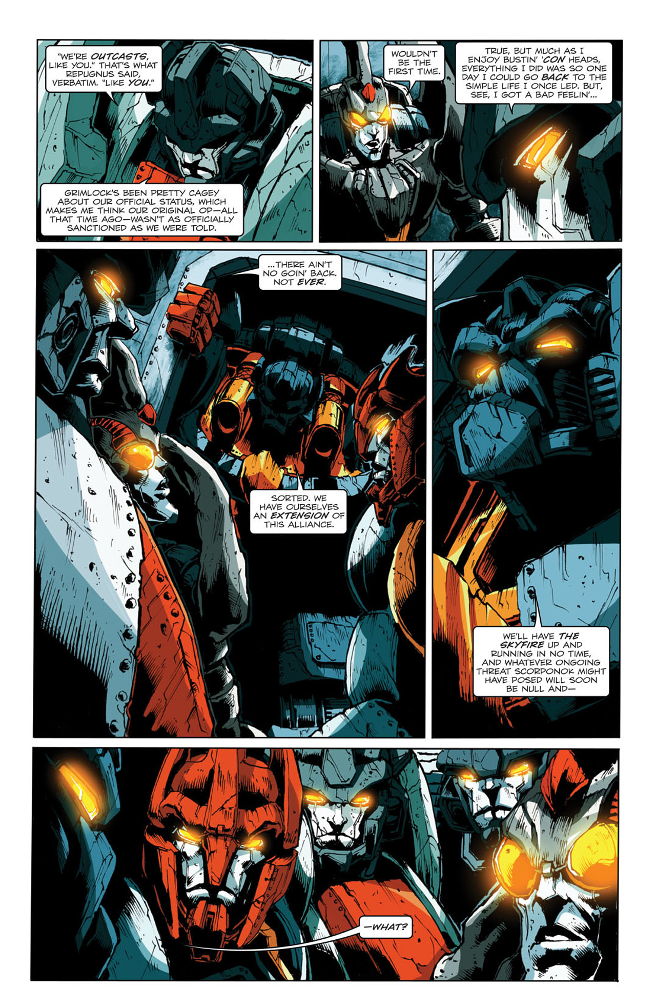 Read online The Transformers: Maximum Dinobots comic -  Issue #4 - 11