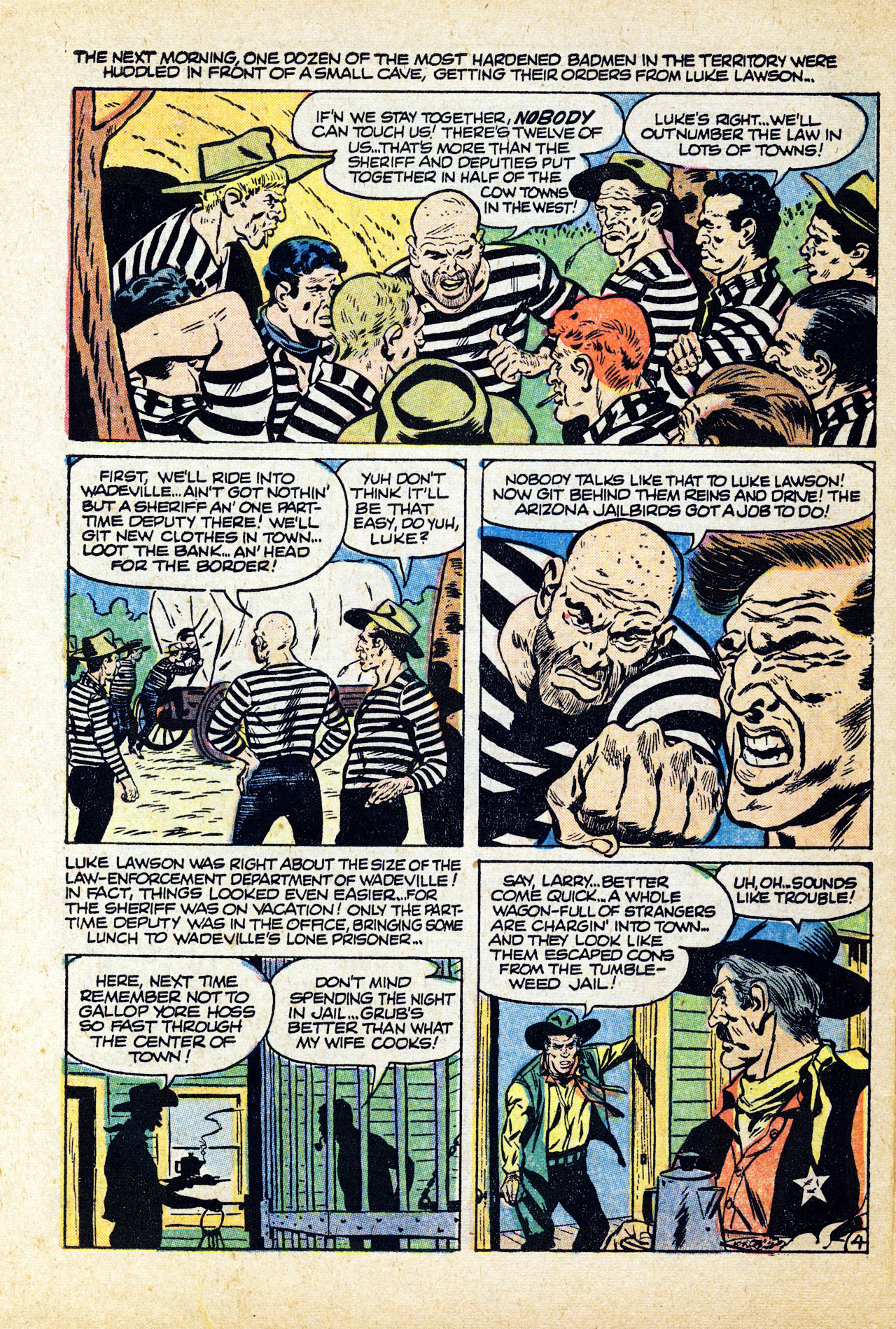 Read online Western Outlaws (1954) comic -  Issue #16 - 30