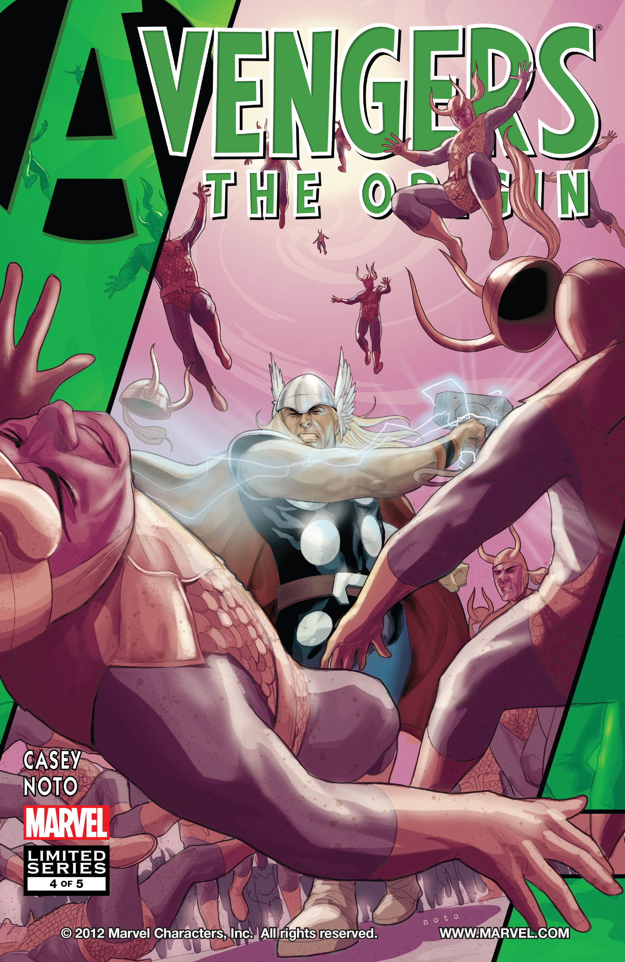 Read online Avengers: The Origin comic -  Issue #4 - 1