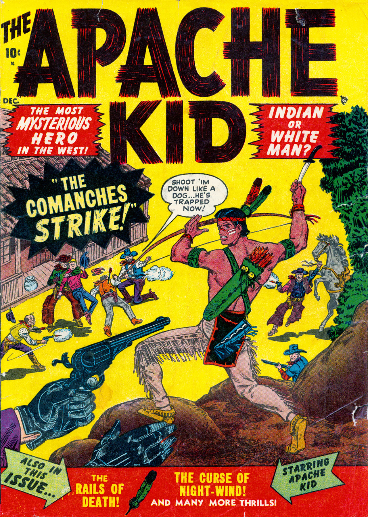 Read online Apache Kid comic -  Issue #53 - 1