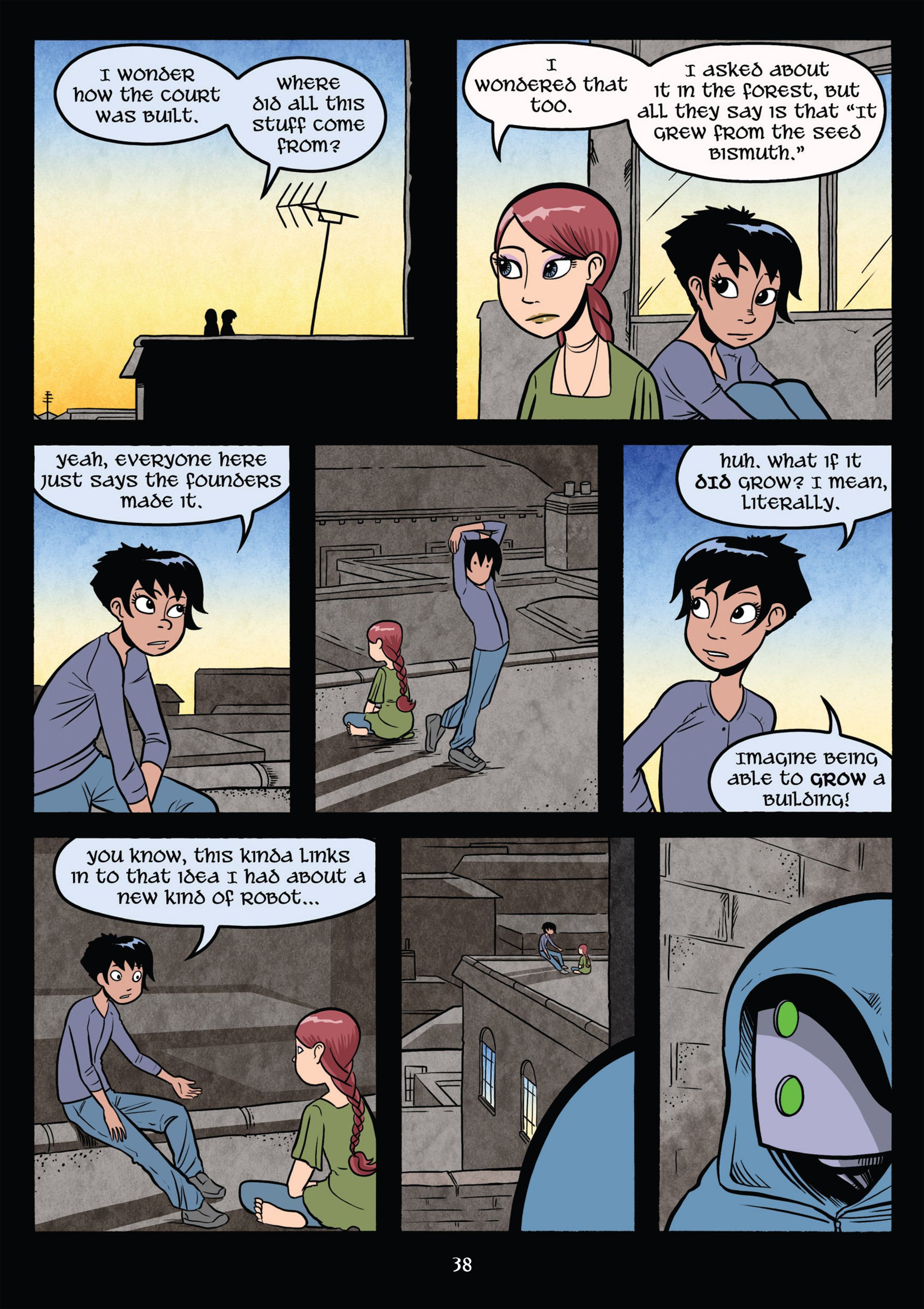 Read online Gunnerkrigg Court comic -  Issue # TPB 4 (Part 1) - 38