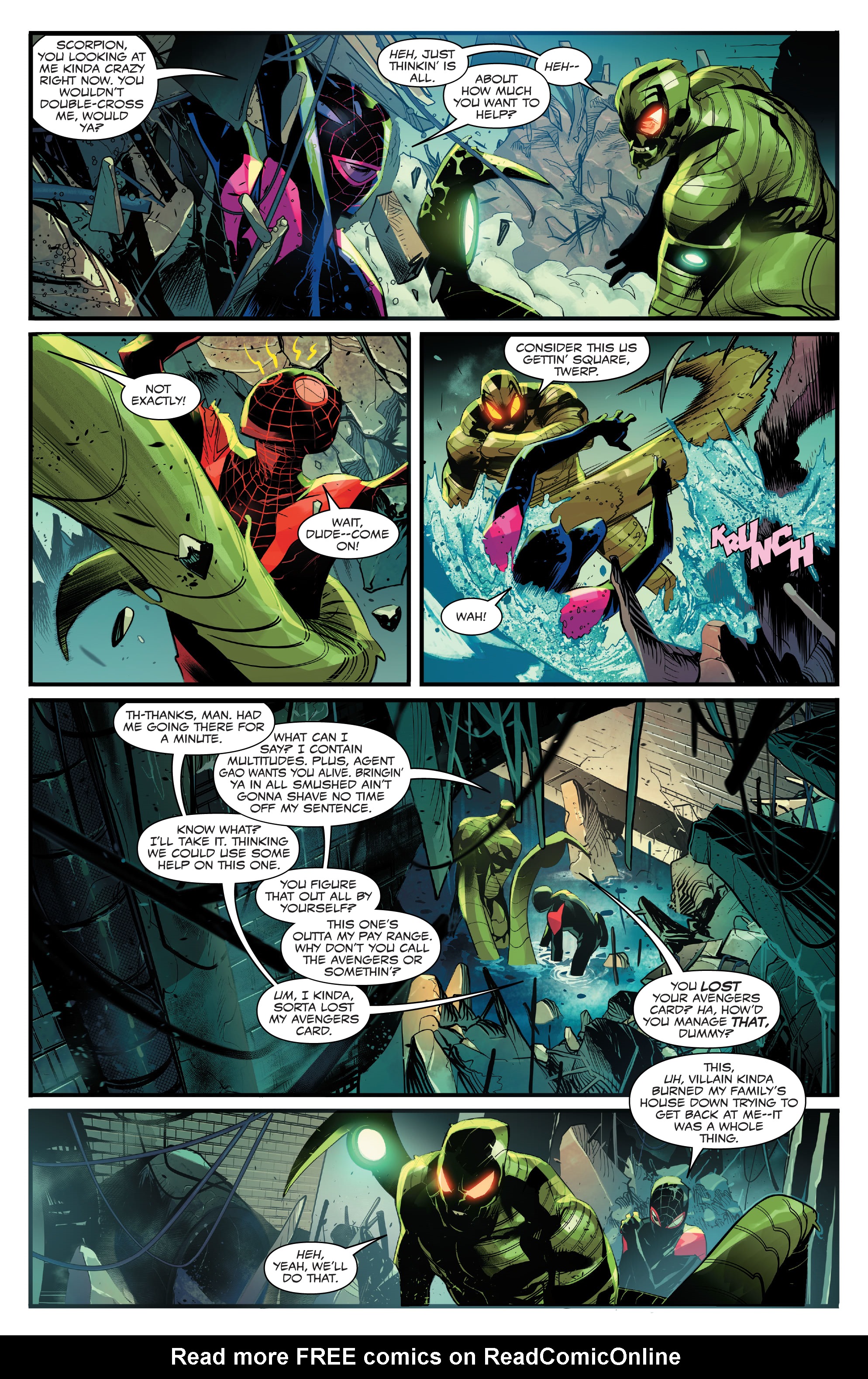 Read online Miles Morales: Spider-Man (2022) comic -  Issue #6 - 7