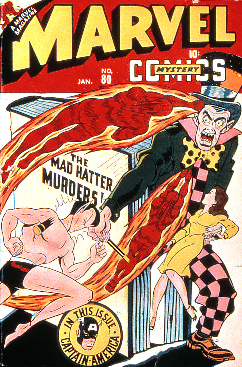 Read online Marvel Mystery Comics comic -  Issue #80 - 2