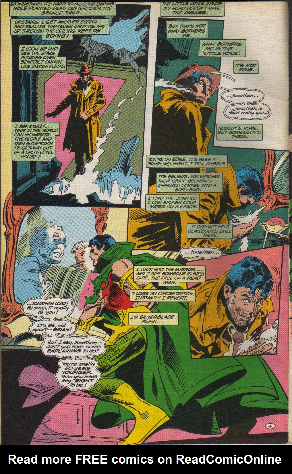 Read online Silverblade comic -  Issue #4 - 5