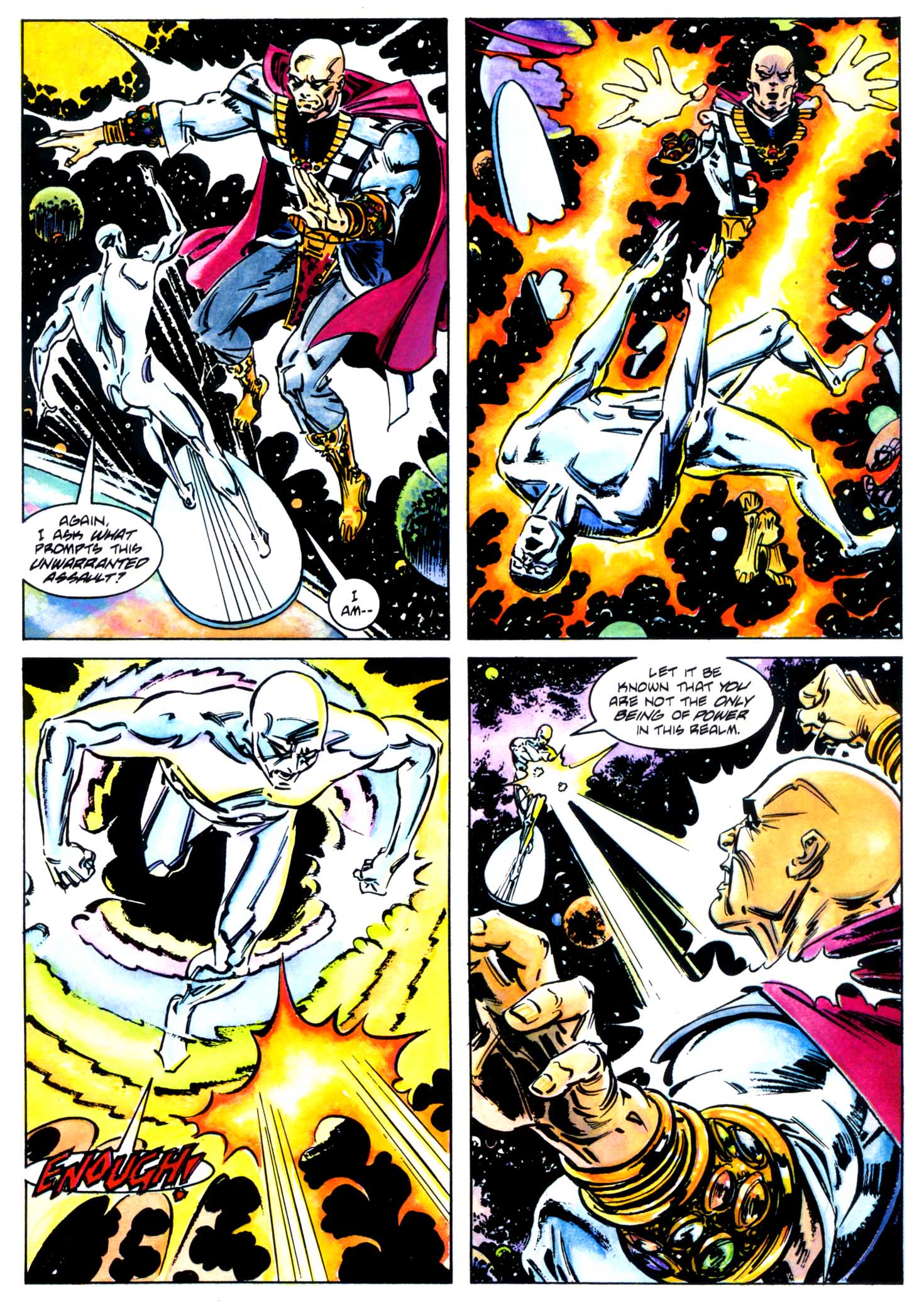 Read online Marvel Graphic Novel comic -  Issue #71 - Silver Surfer - Homecoming - 36