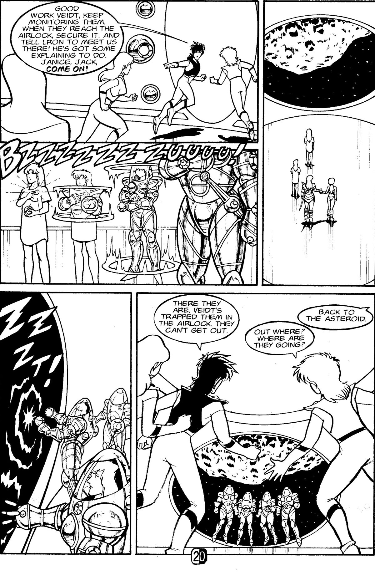 Read online Robotech II The Sentinels Halloween Special comic -  Issue # Full - 27