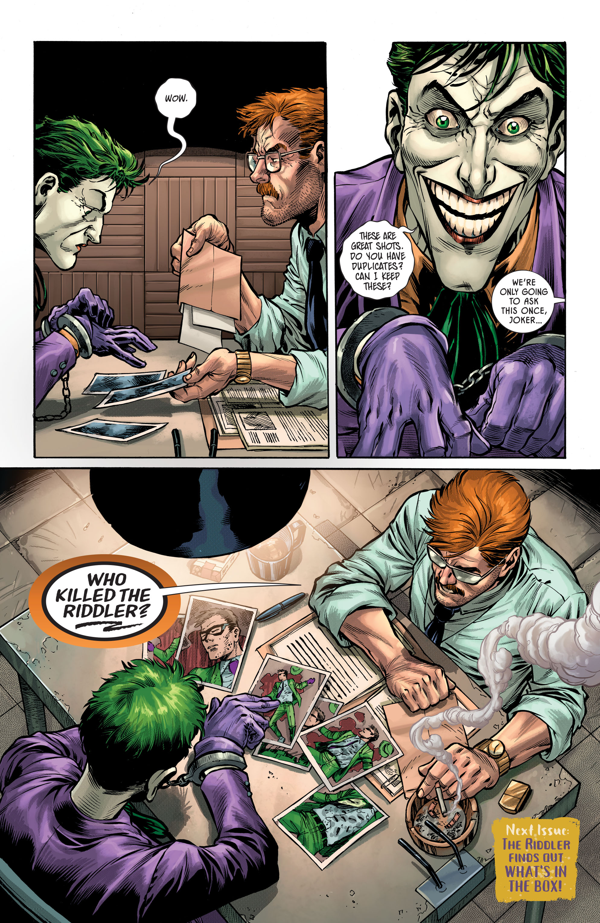 Read online The Joker Presents: A Puzzlebox comic -  Issue # _Director's Cut - 11