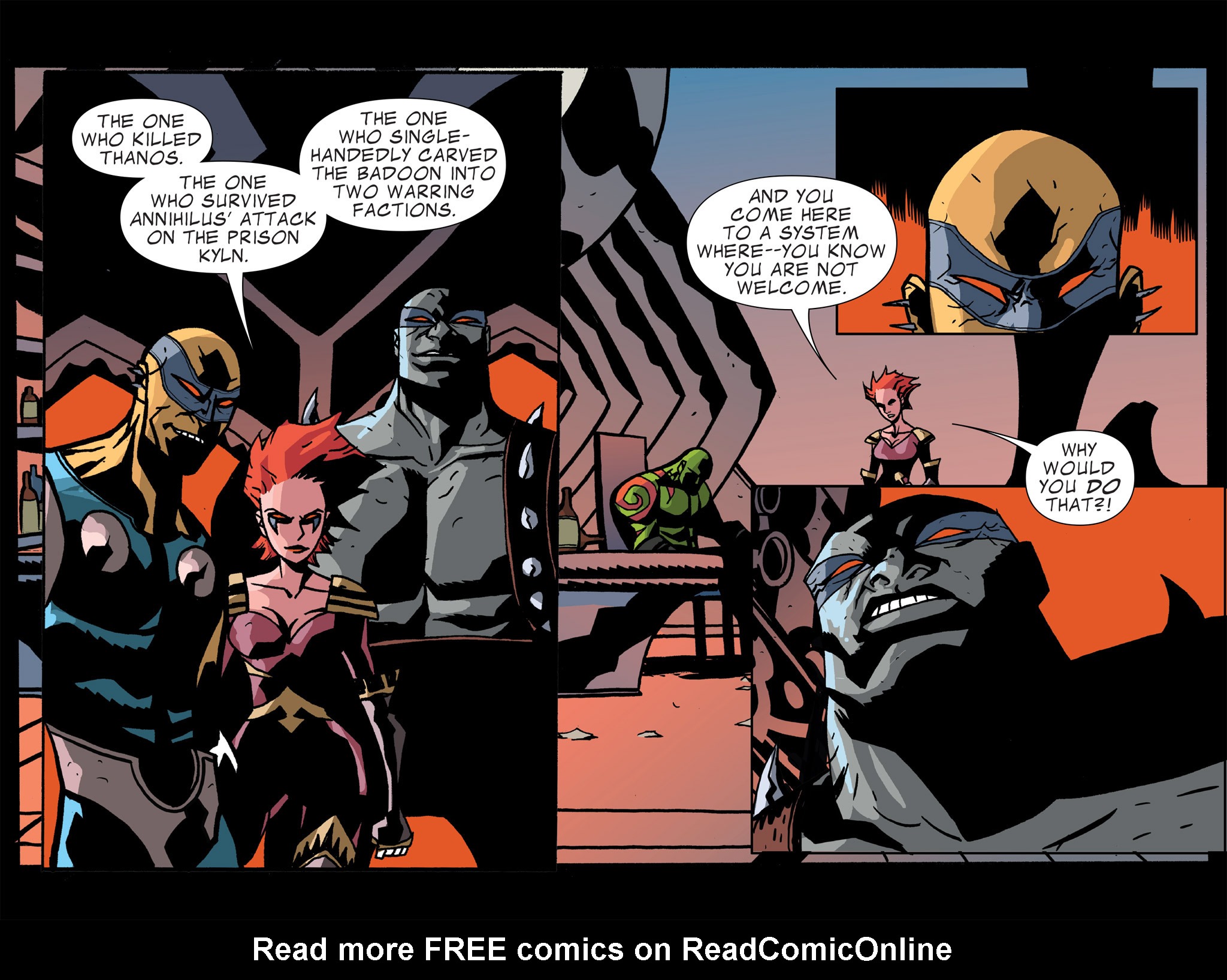 Read online Guardians Of The Galaxy Infinite Comic comic -  Issue #1 - 12