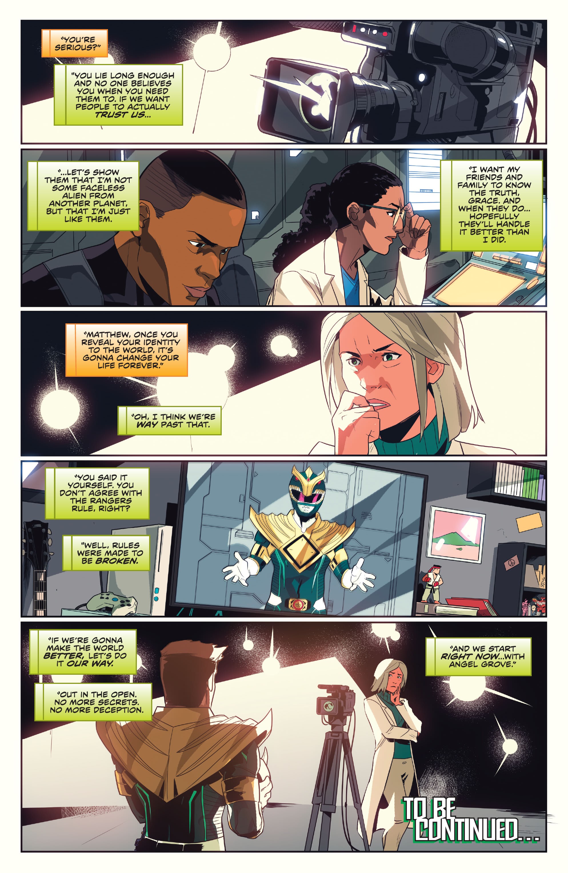 Read online Mighty Morphin comic -  Issue #5 - 24