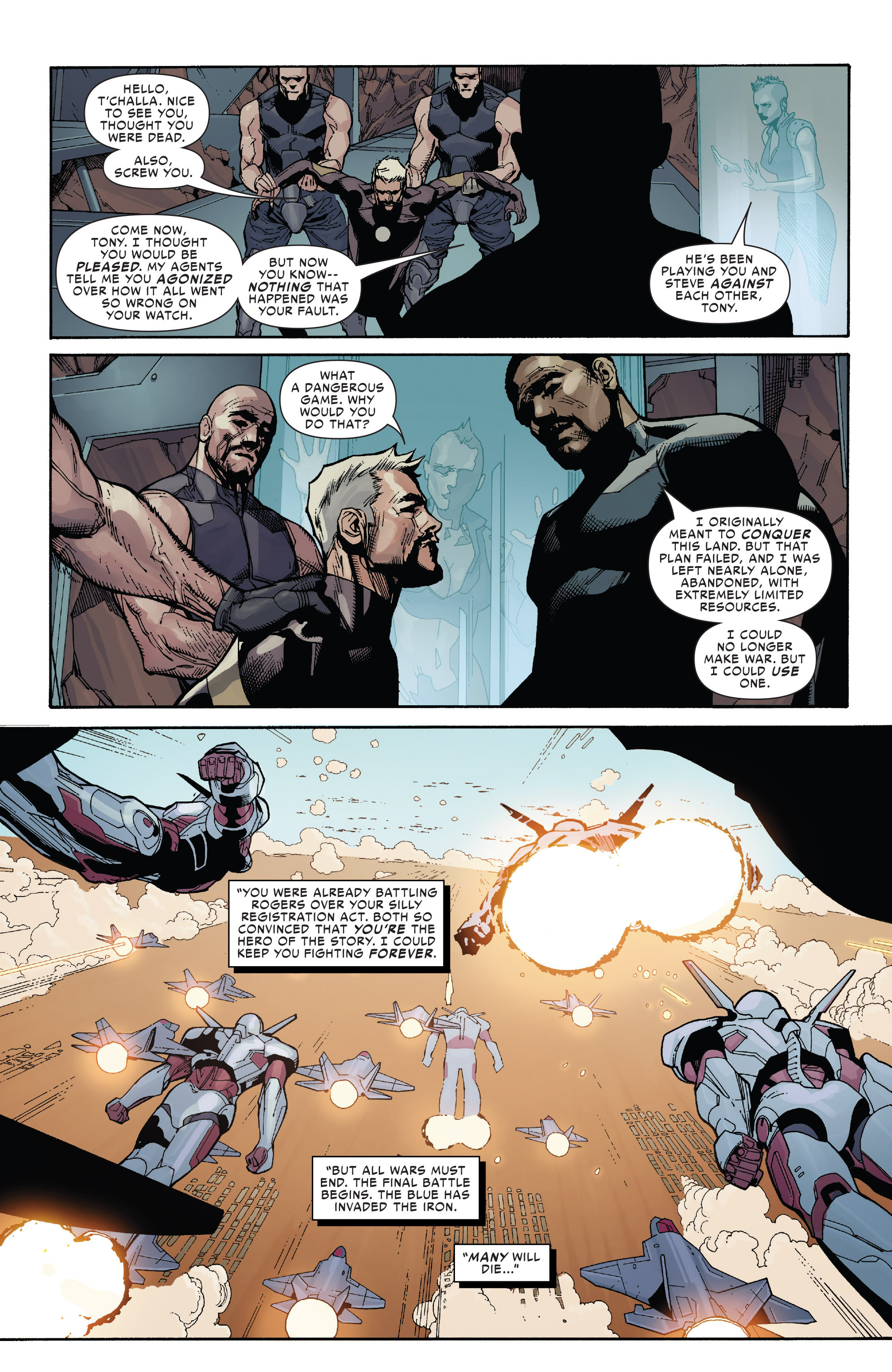 Read online Civil War (2015) comic -  Issue #4 - 14