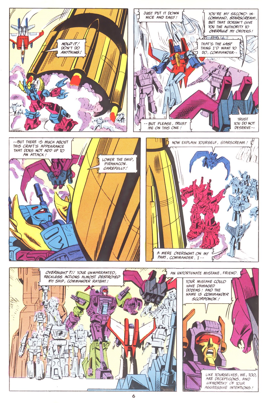 Read online The Transformers (UK) comic -  Issue #206 - 6