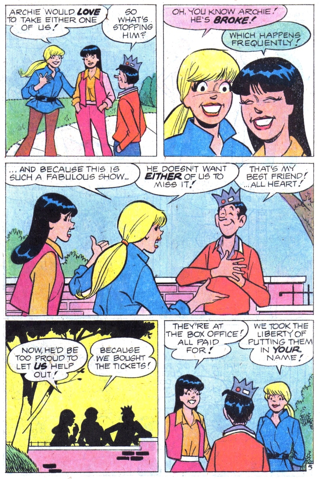 Read online Jughead (1965) comic -  Issue #296 - 7