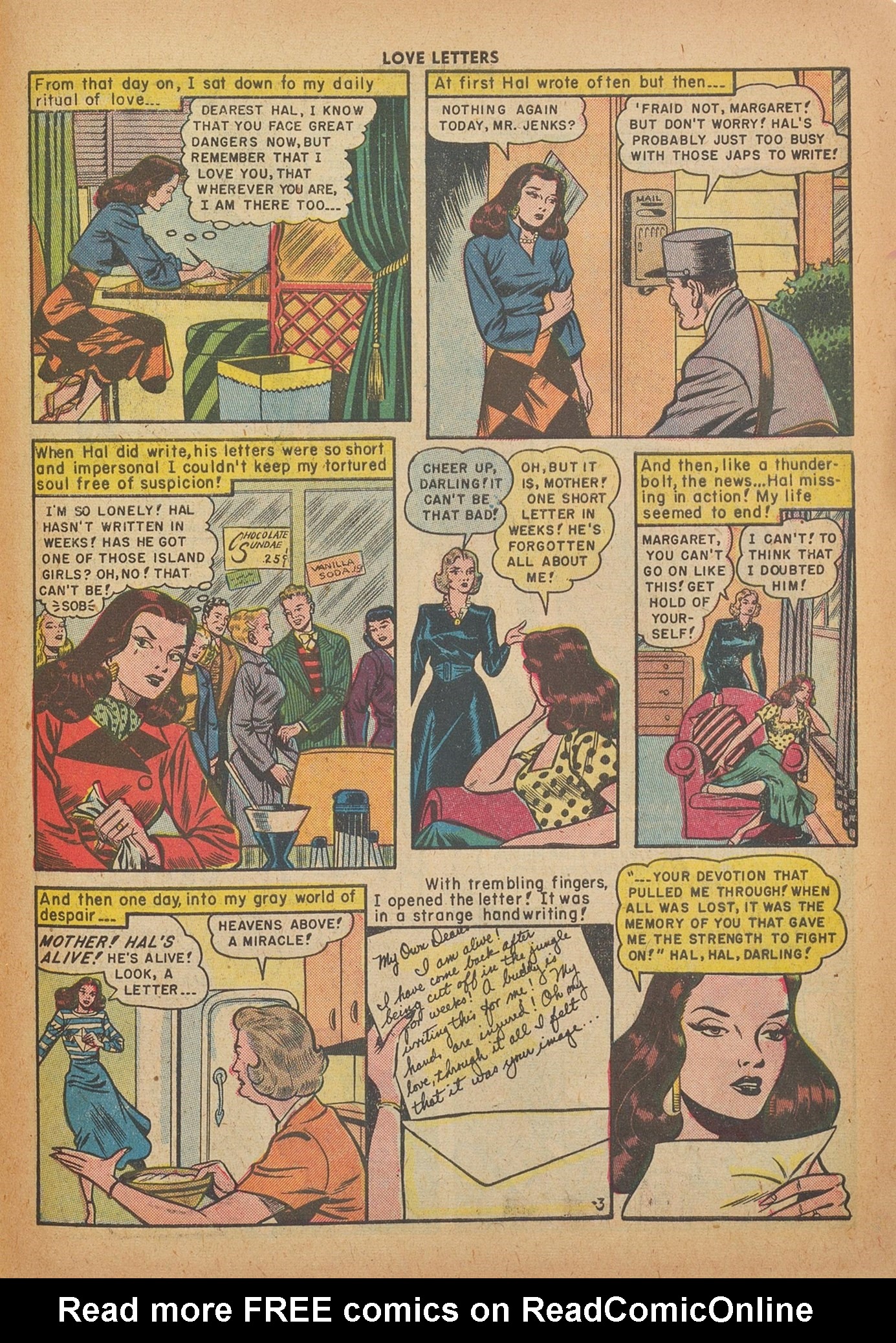 Read online Love Letters comic -  Issue #4 - 29