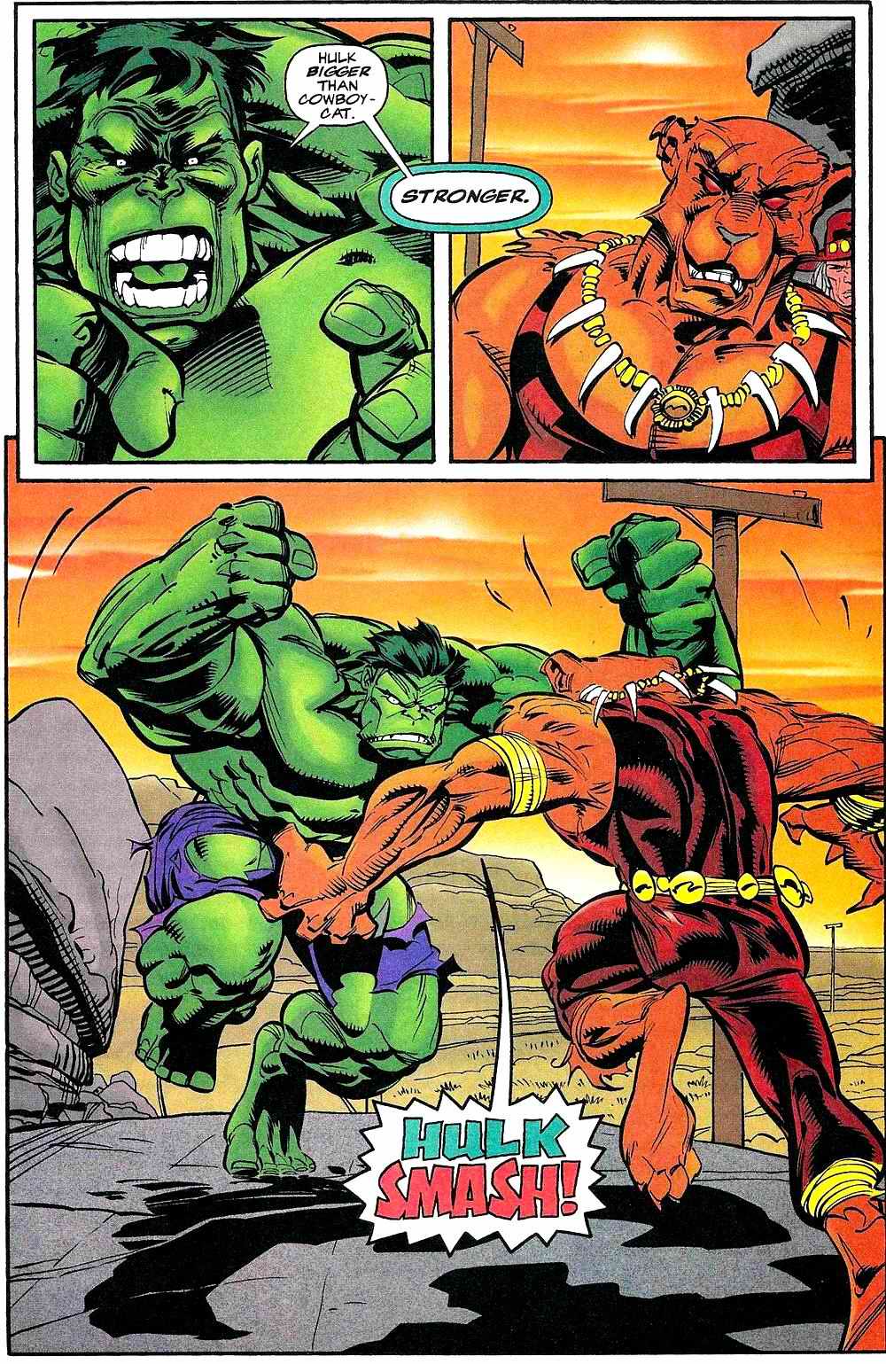 Read online The Rampaging Hulk (1998) comic -  Issue #6 - 7