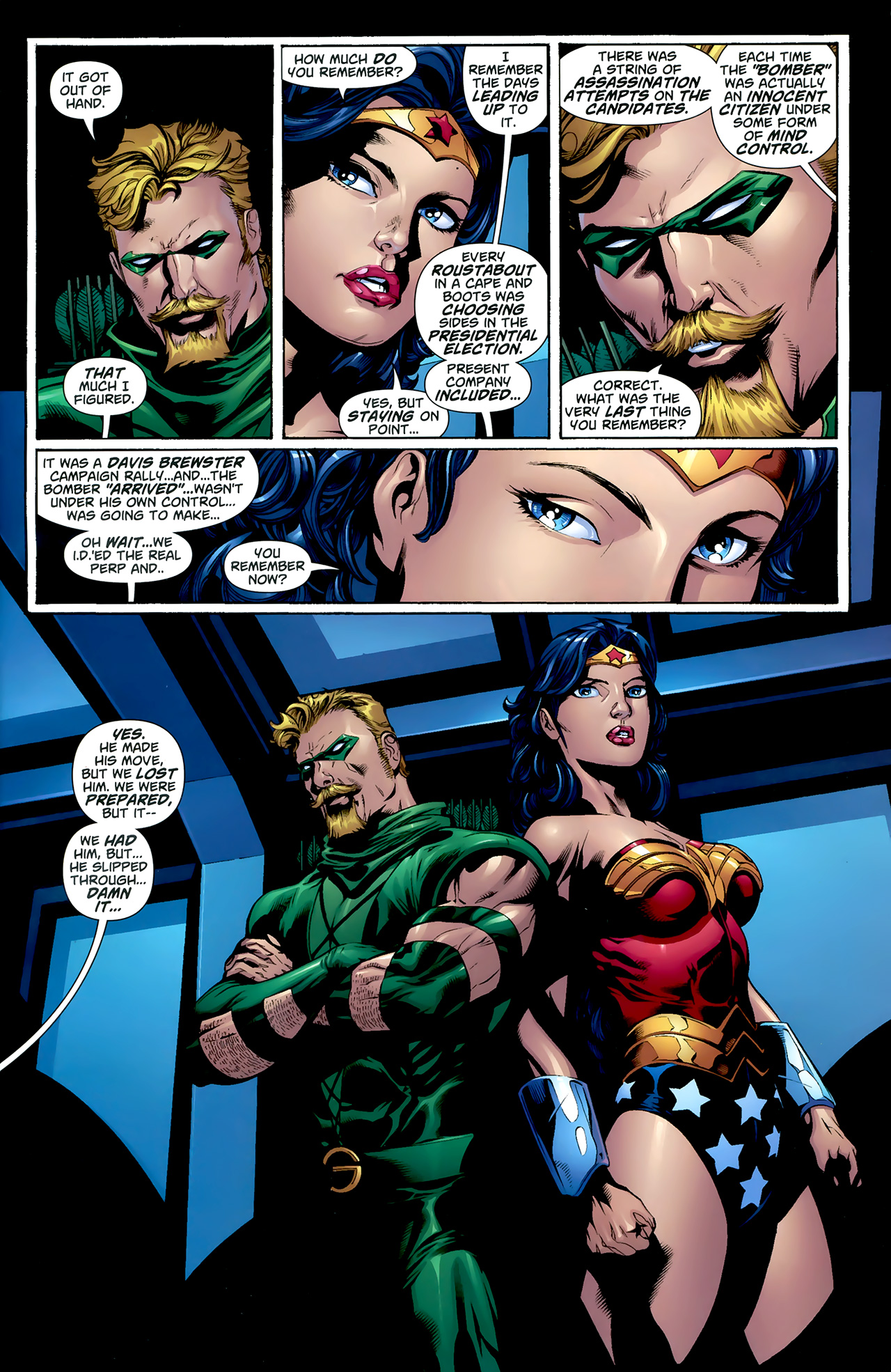 Read online DC Universe: Decisions comic -  Issue #4 - 2