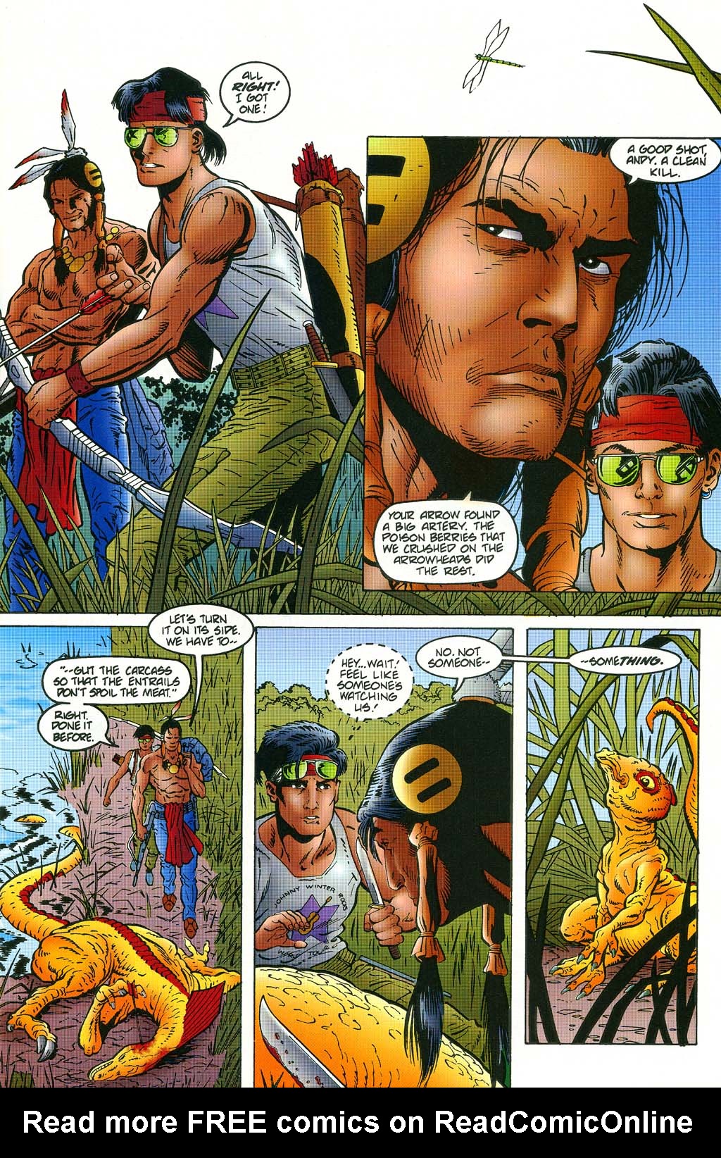 Read online Turok, Dinosaur Hunter (1993) comic -  Issue #45 - 4