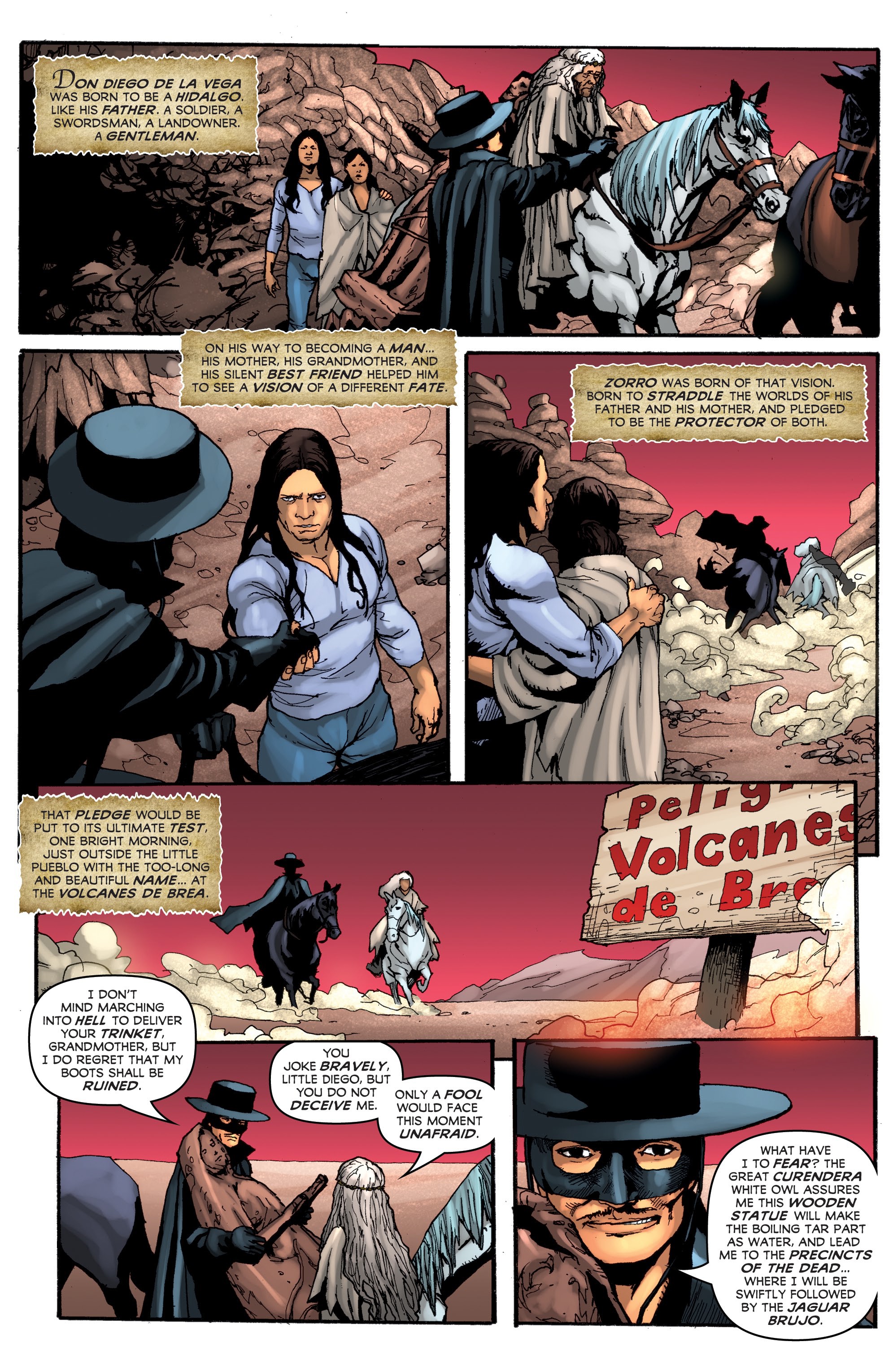 Read online Zorro: Swords of Hell comic -  Issue #3 - 21