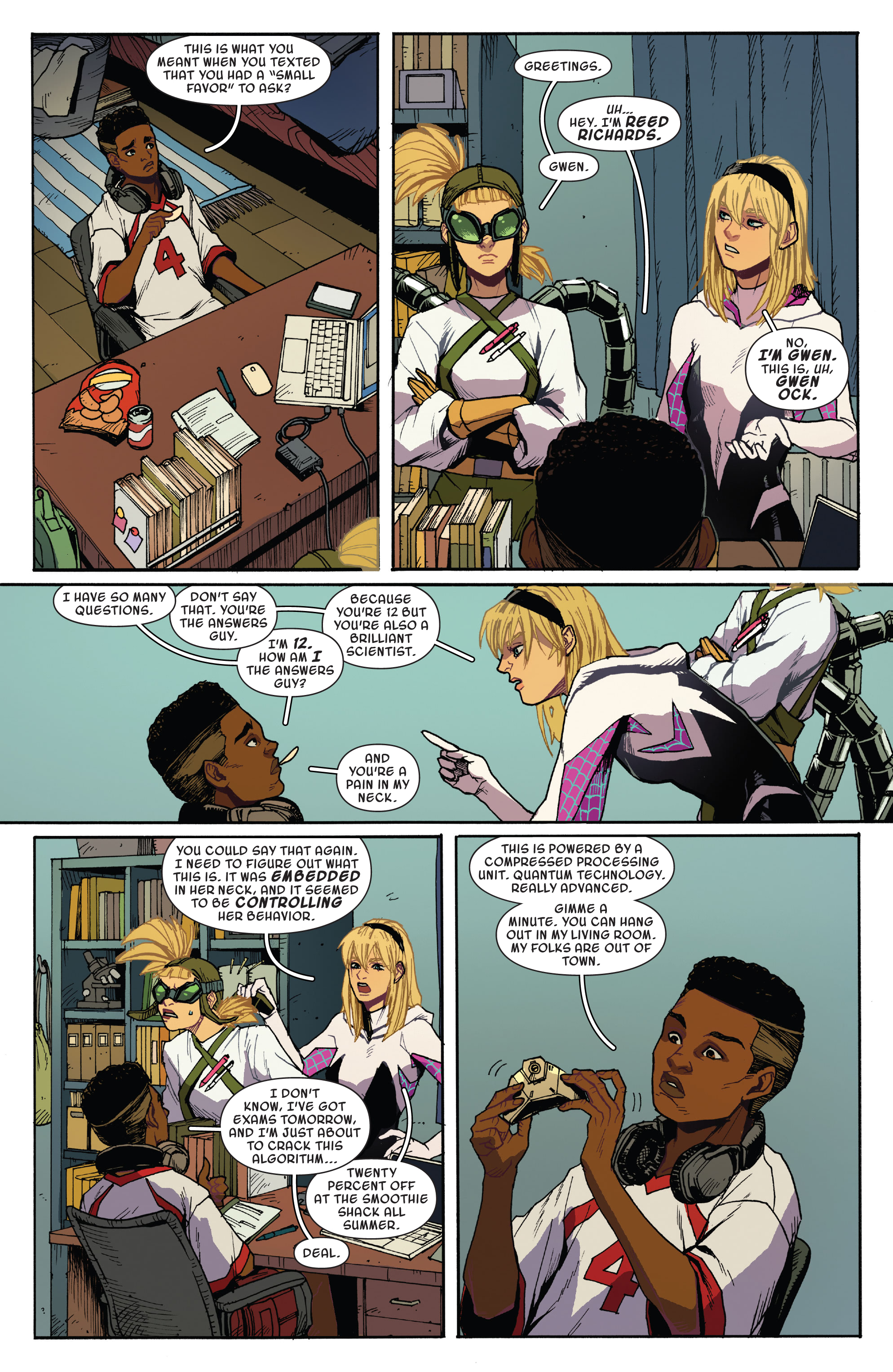 Read online Spider-Gwen: Shadow Clones comic -  Issue #1 - 26