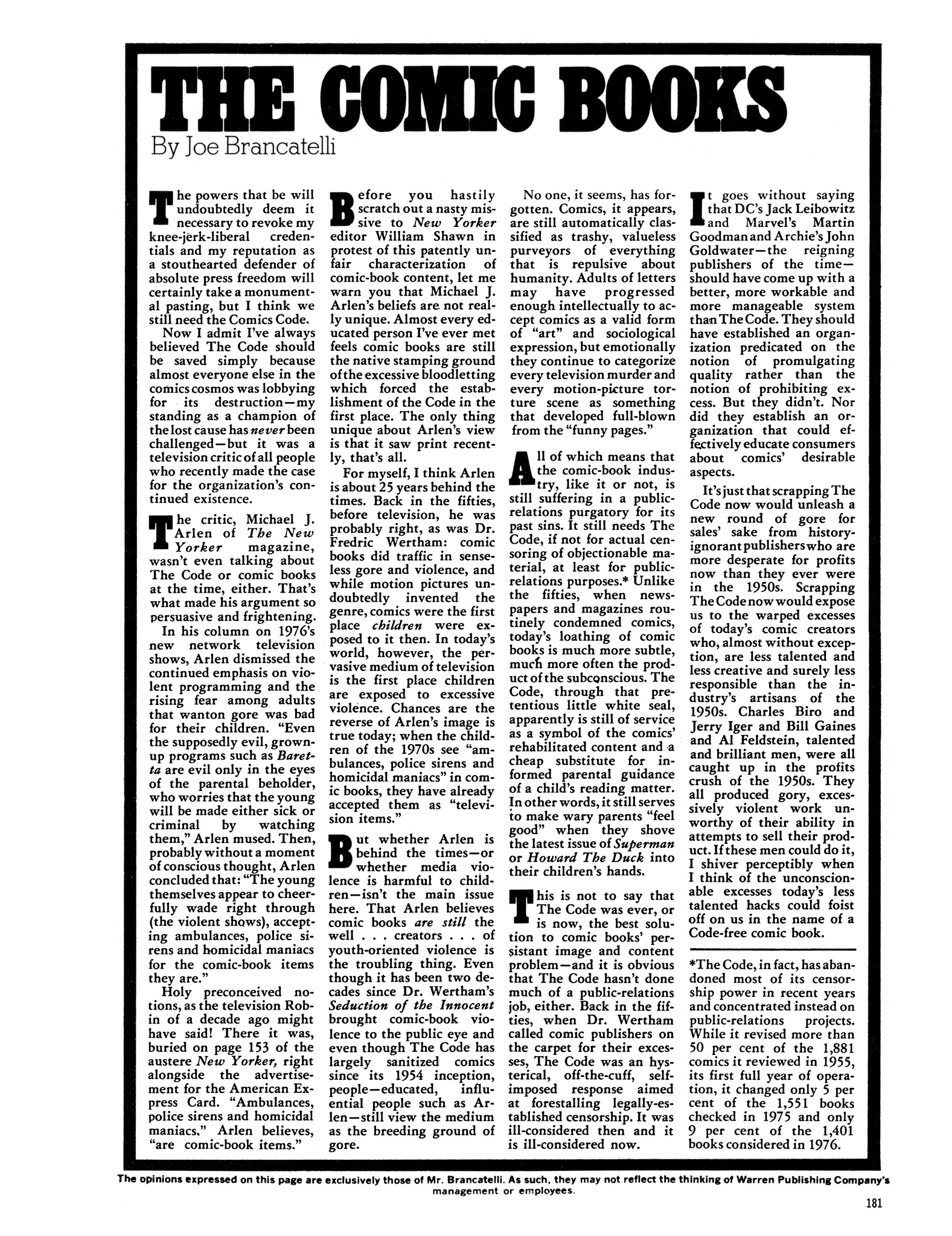 Read online Eerie Archives comic -  Issue # TPB 17 - 182