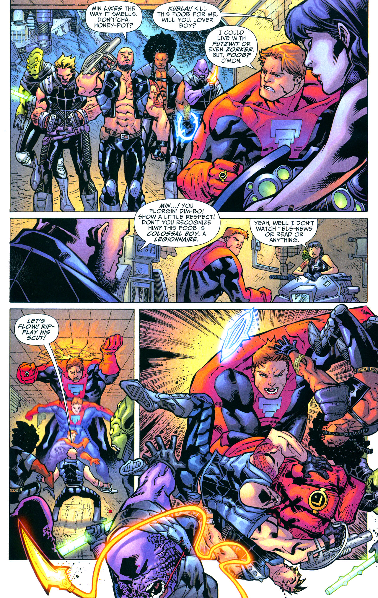 Read online Legion of Super-Heroes (2005) comic -  Issue #39 - 14