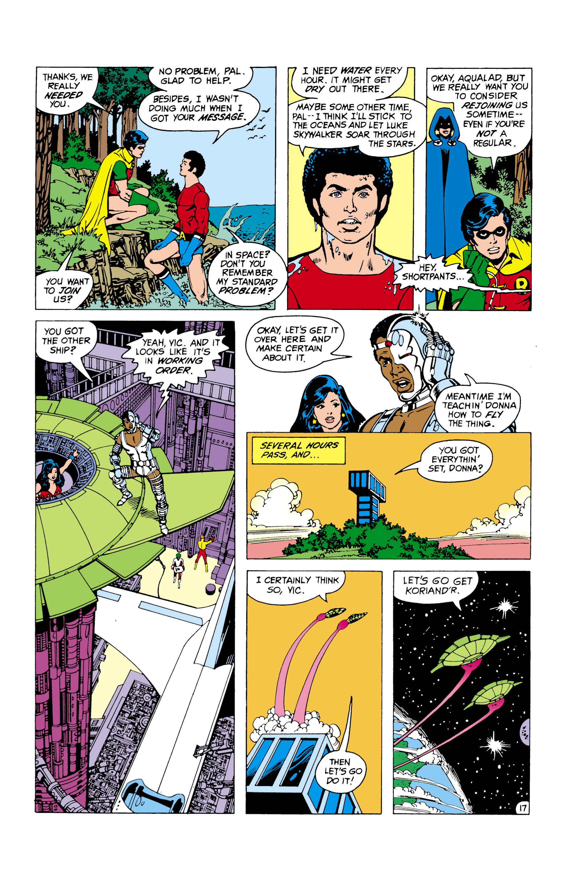 Read online The New Teen Titans (1980) comic -  Issue #23 - 18