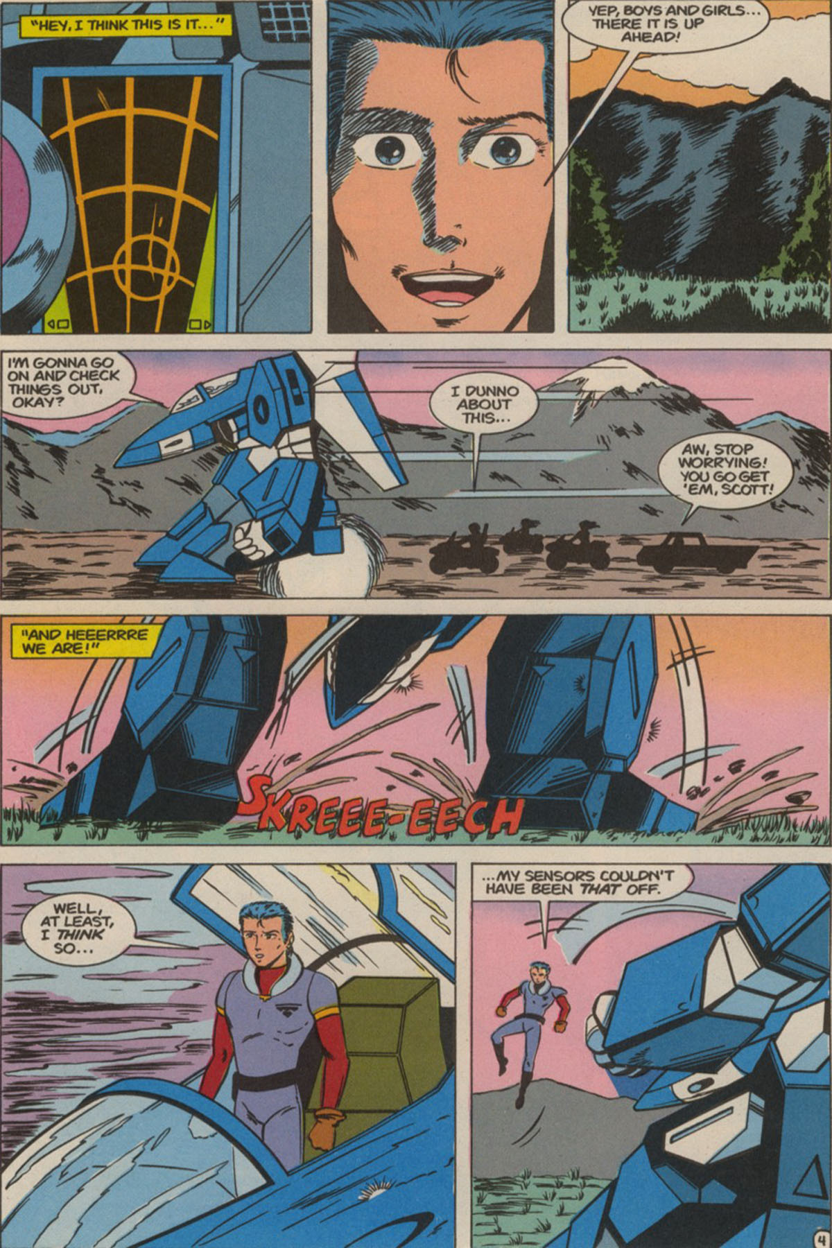 Read online Robotech The New Generation comic -  Issue #10 - 6