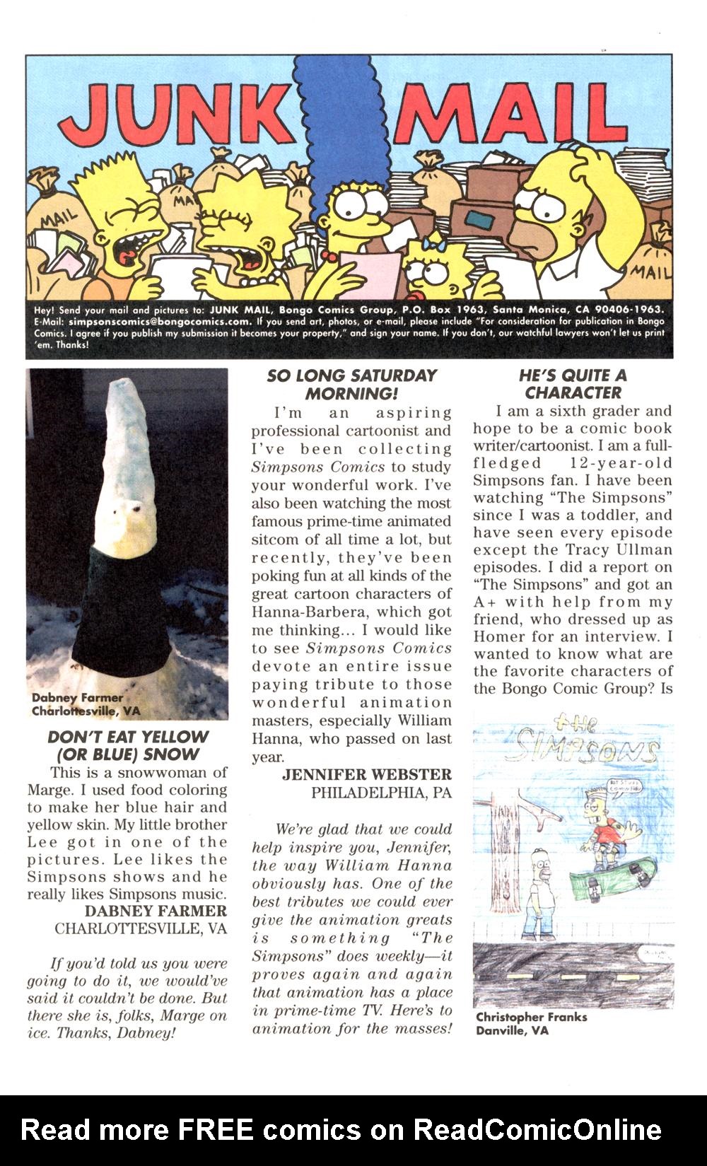 Read online Simpsons Comics comic -  Issue #82 - 31