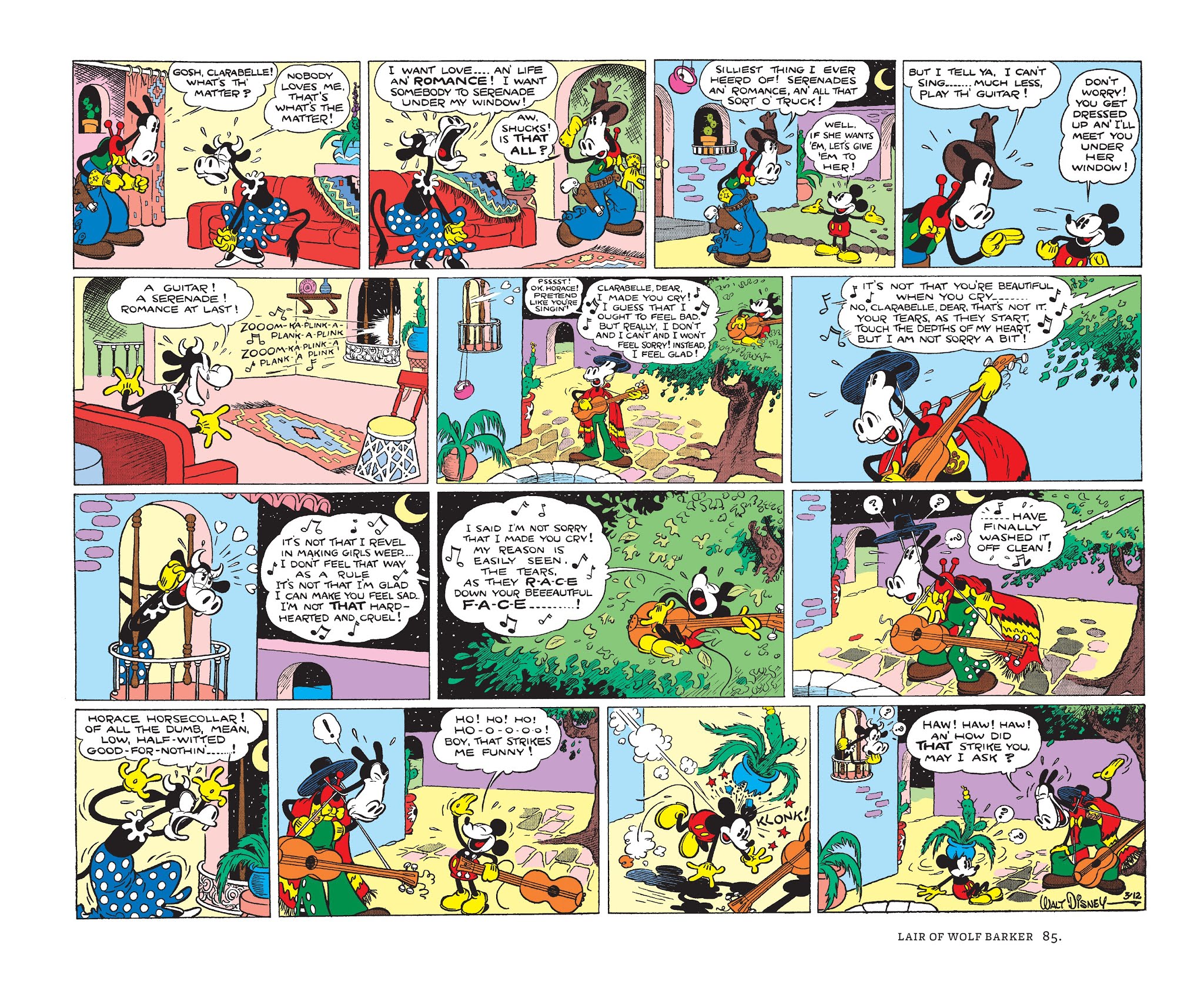 Read online Walt Disney's Mickey Mouse Color Sundays comic -  Issue # TPB 1 (Part 1) - 85