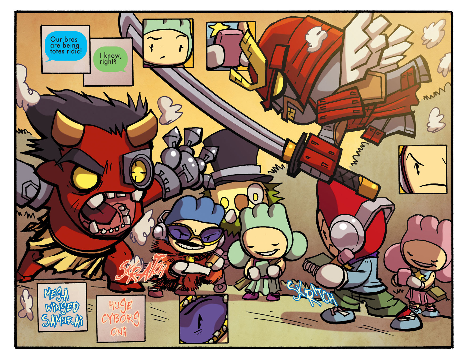 Read online Scribblenauts Unmasked: A Crisis of Imagination comic -  Issue #15 - 22