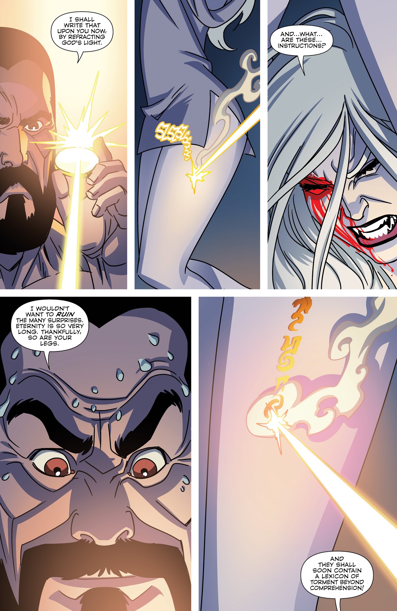 Read online Dark Fang comic -  Issue #4 - 18