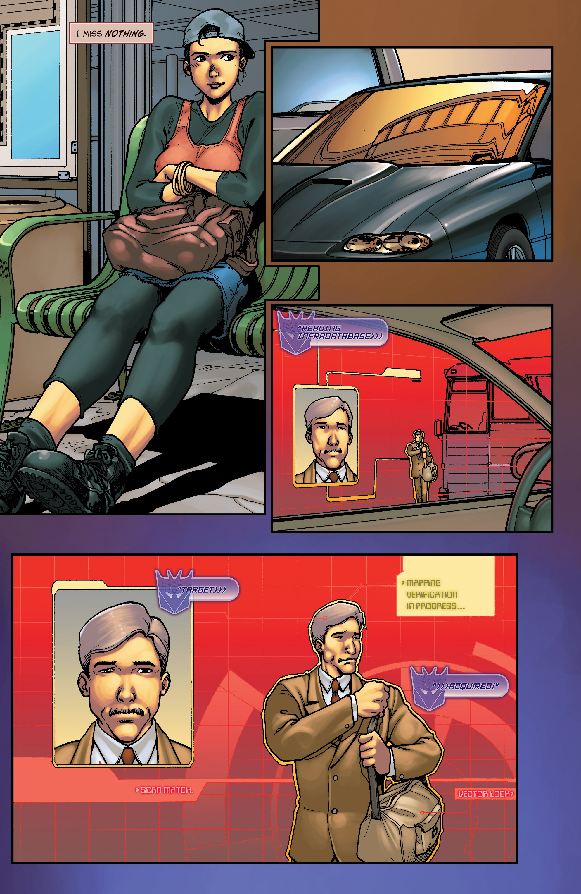 Read online The Transformers: Infiltration comic -  Issue #0 - 4