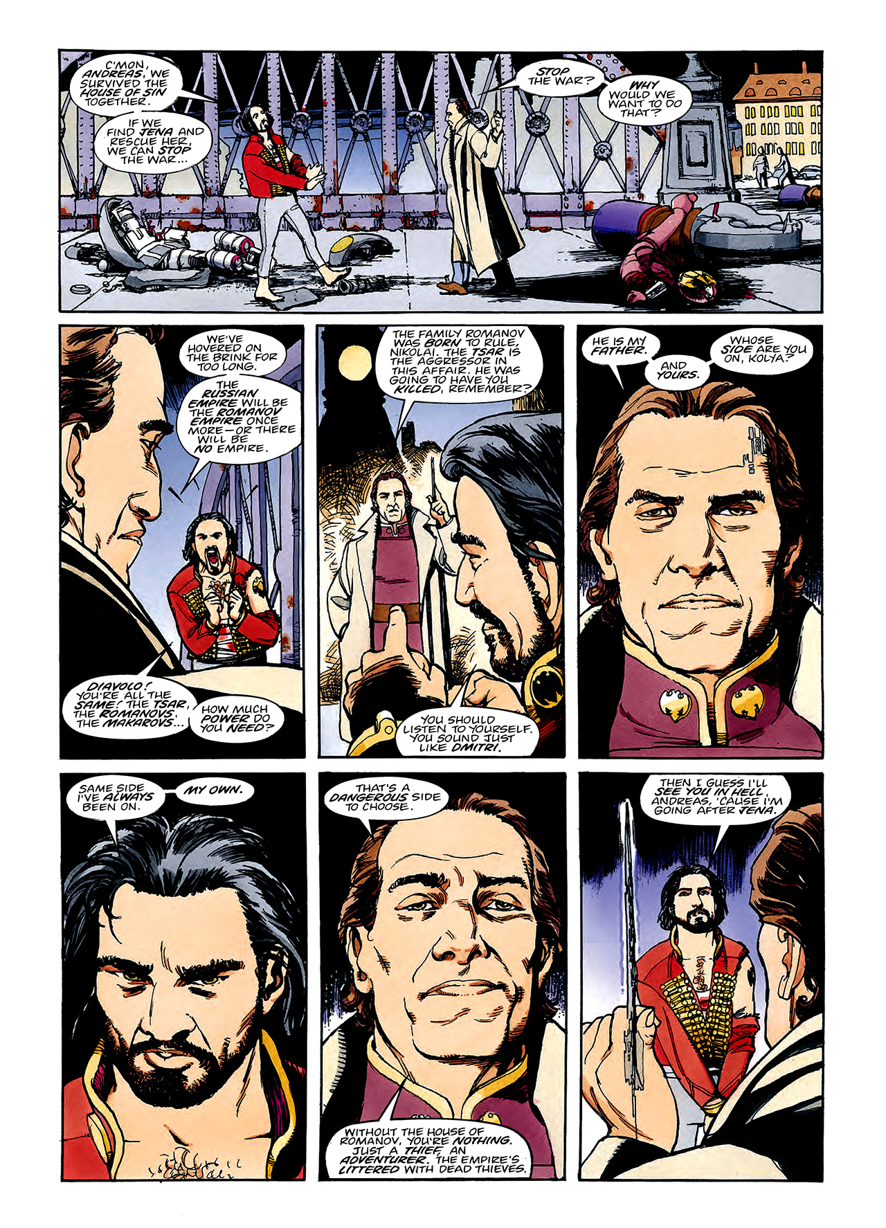 Read online Nikolai Dante comic -  Issue # TPB 3 - 95