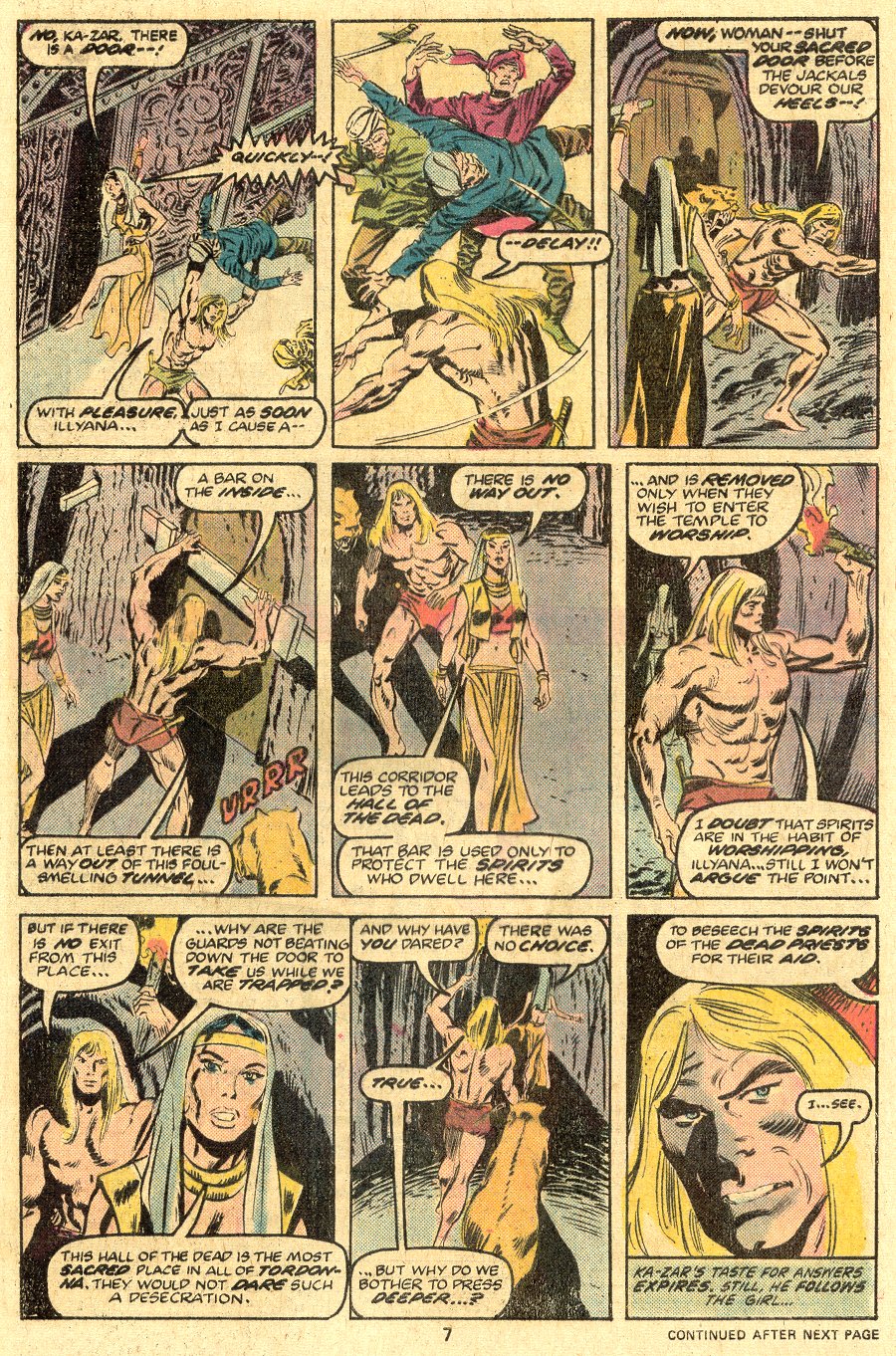 Read online Ka-Zar comic -  Issue #11 - 6