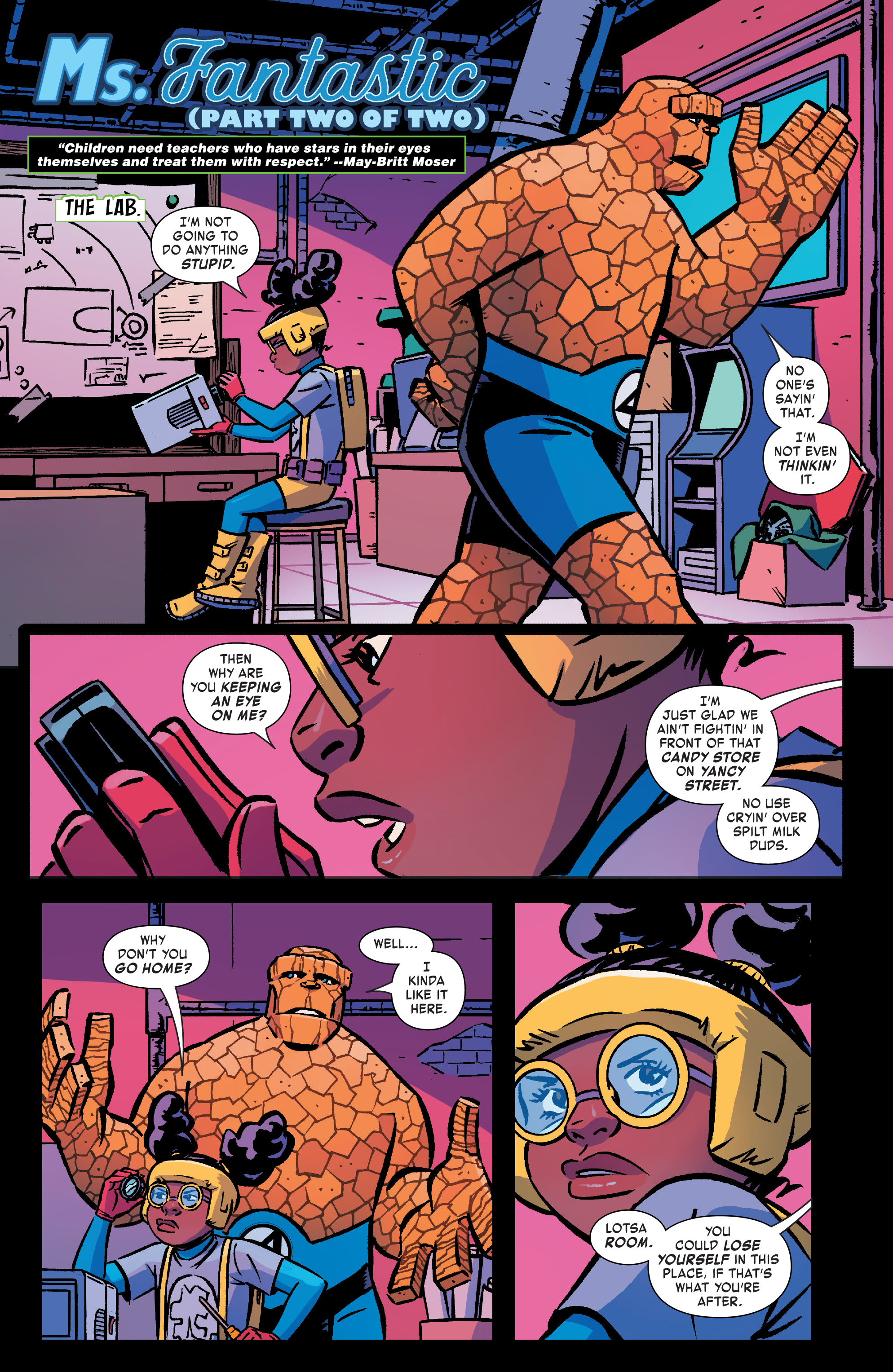 Read online Marvel-Verse: Thanos comic -  Issue #Marvel-Verse (2019) Moon Girl - 92