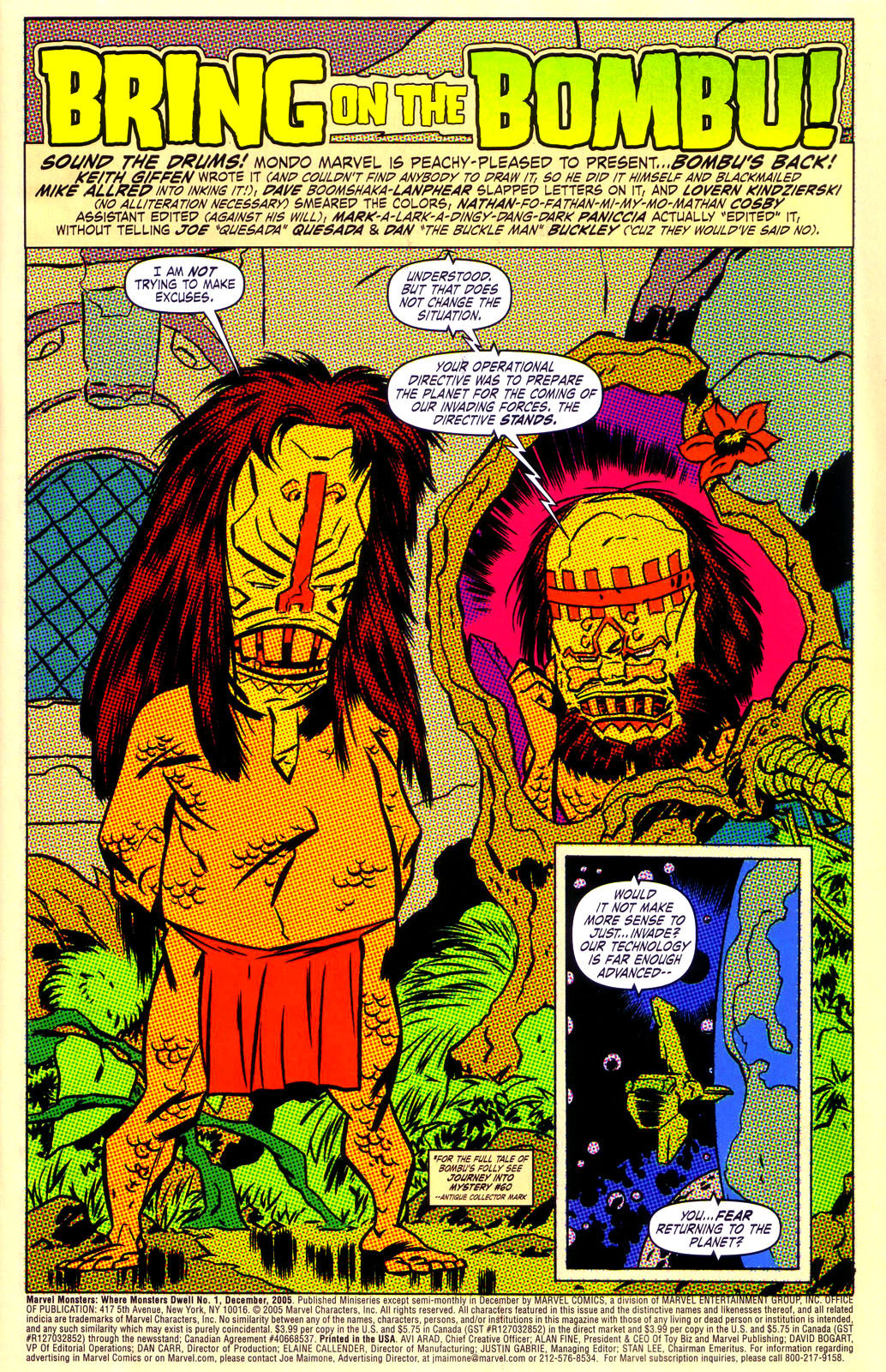 Read online Marvel Monsters: Where Monsters Dwell comic -  Issue # Full - 4