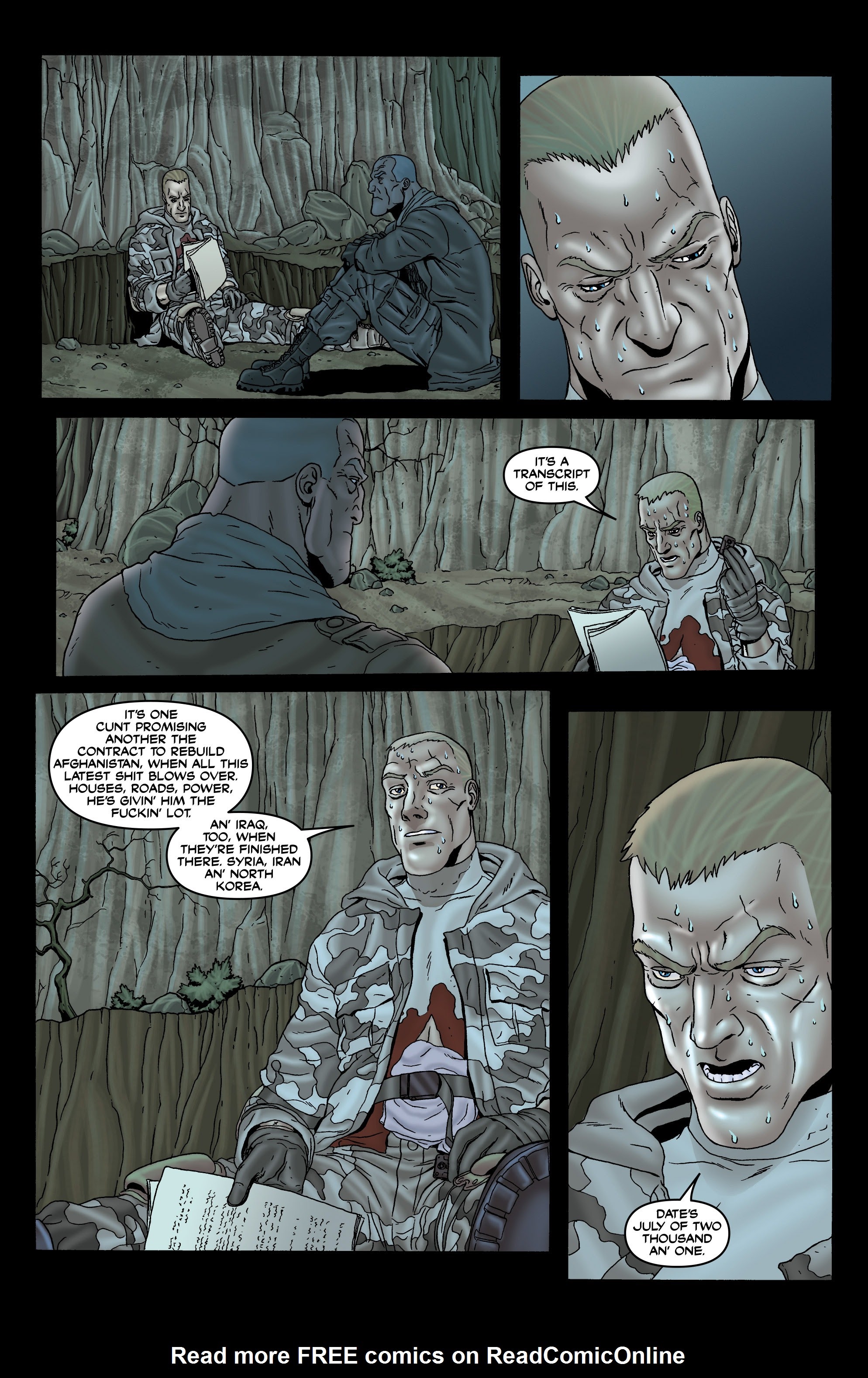 Read online Garth Ennis' 303 comic -  Issue #3 - 12