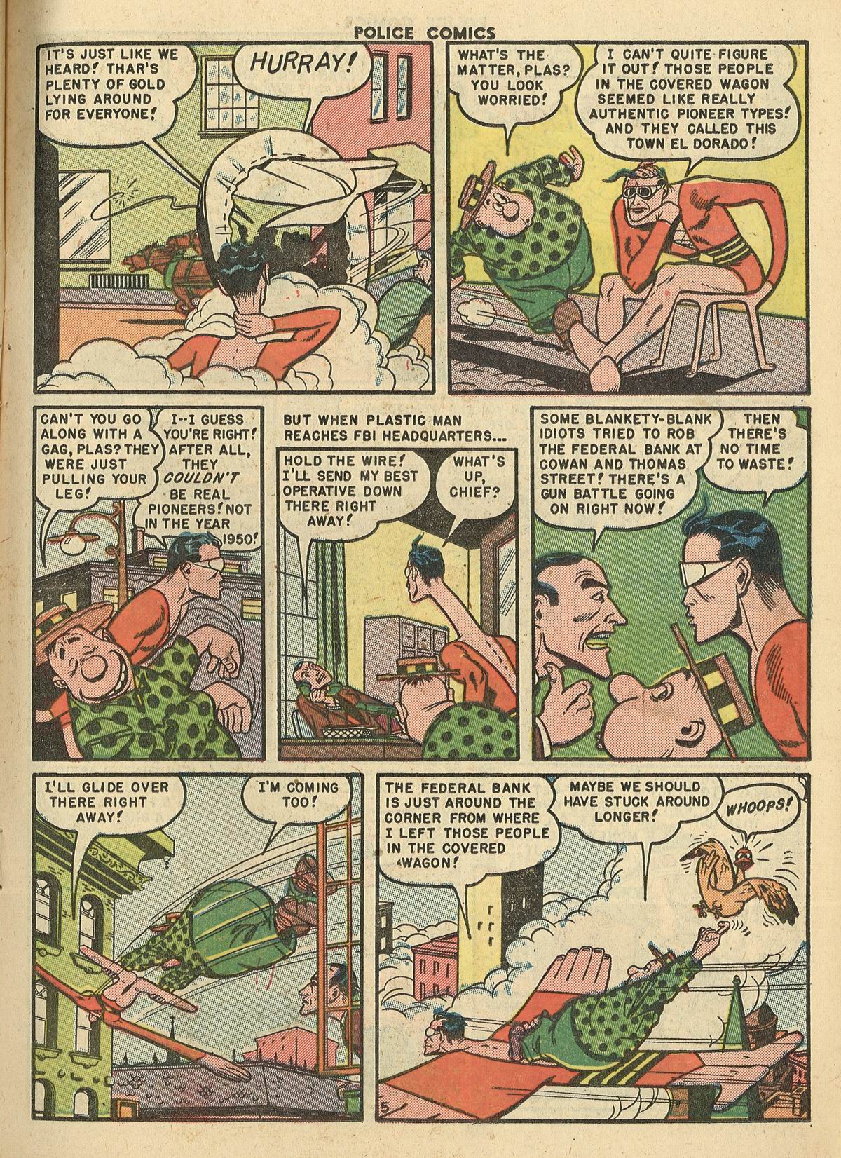 Read online Police Comics comic -  Issue #101 - 7