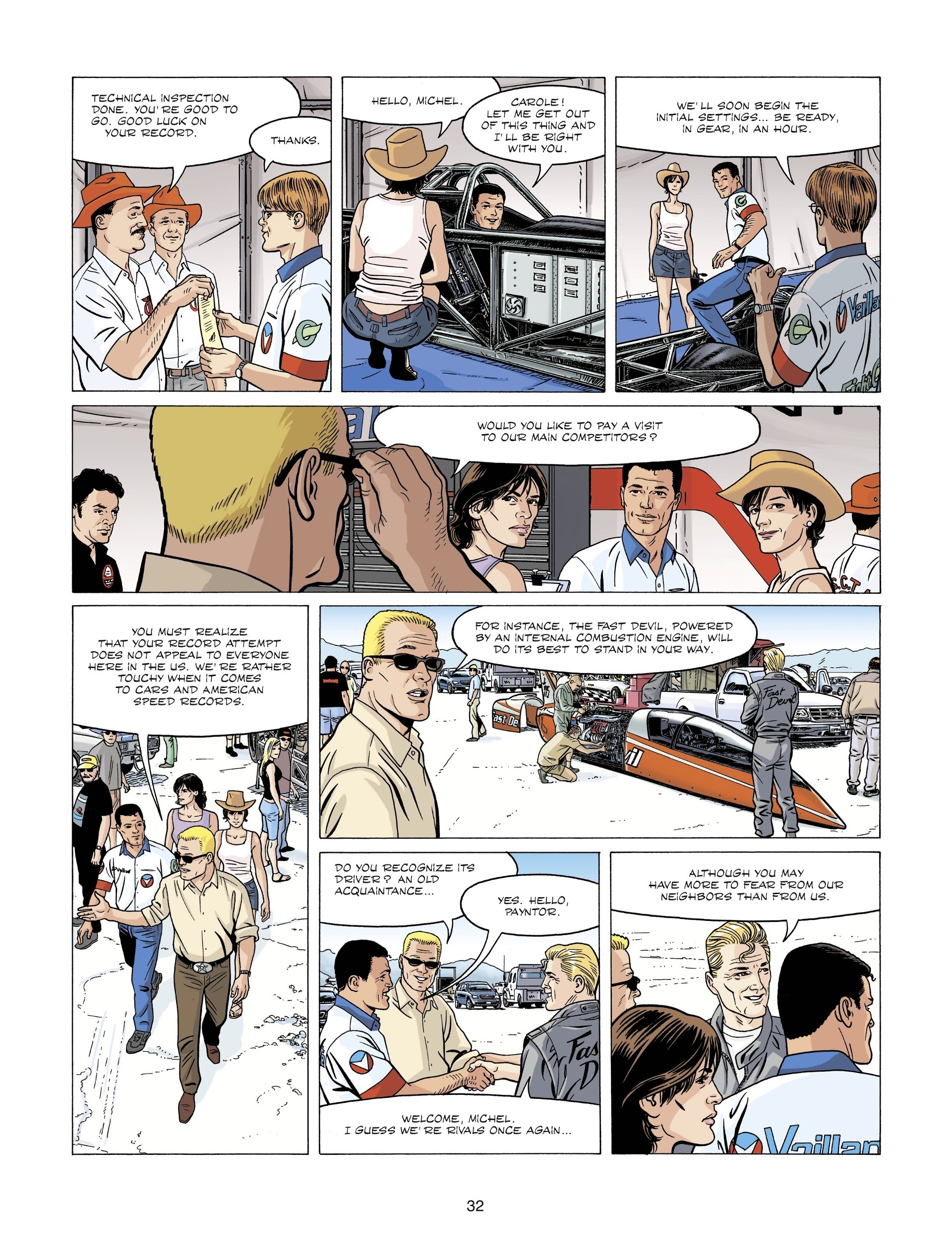 Read online Michel Vaillant comic -  Issue #2 - 32